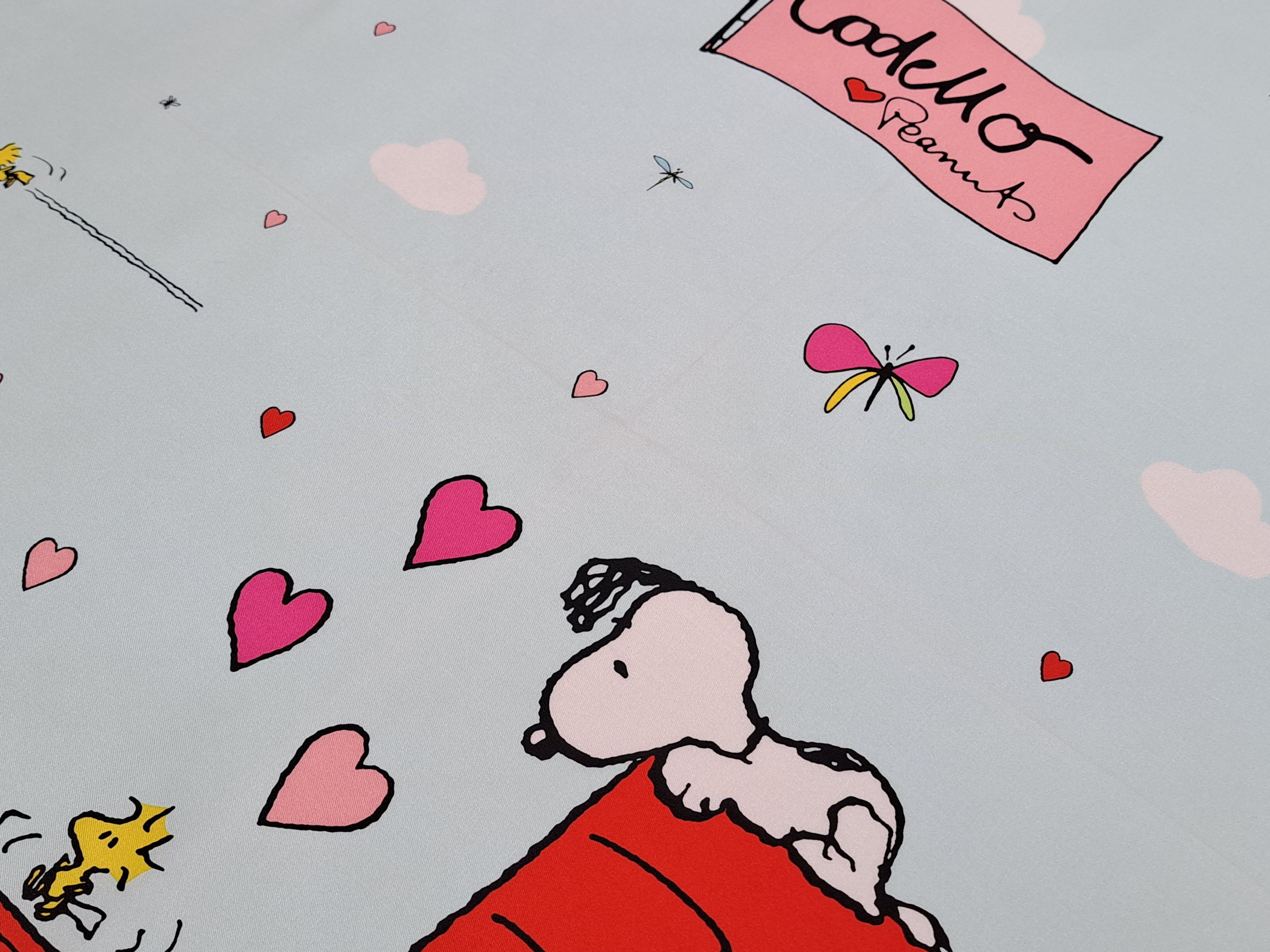 Designer CODELLO Loves Peanuts - Snoopy - funy silk scarf. Size ONE SIZE - 10 Thumbnail