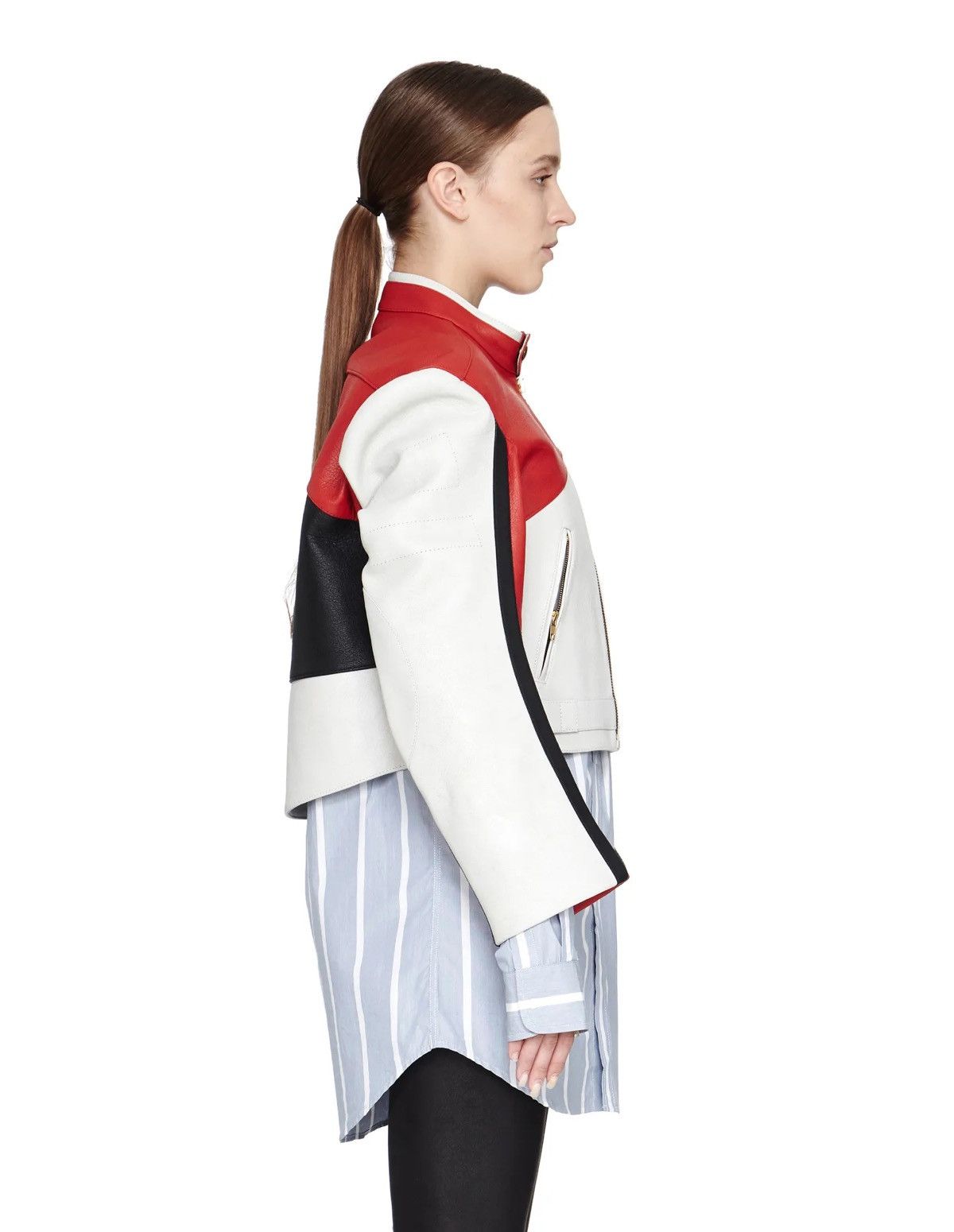Vetements (S) FW16 Demna Vetements Leather Moto Jacket Size US S / EU 44-46 / 1 - 5 Thumbnail