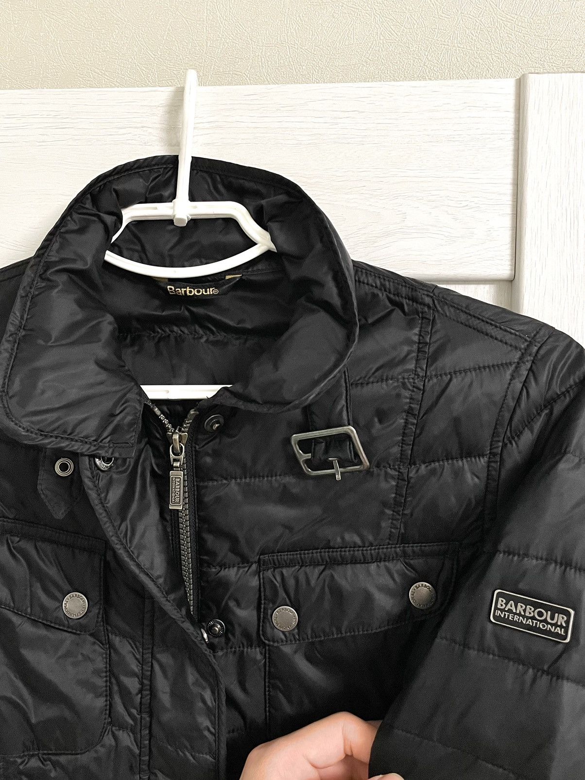 Barbour Barbour International Quilted Belted Broton Jacket US 8 Size M / US 6-8 / IT 42-44 - 3 Thumbnail