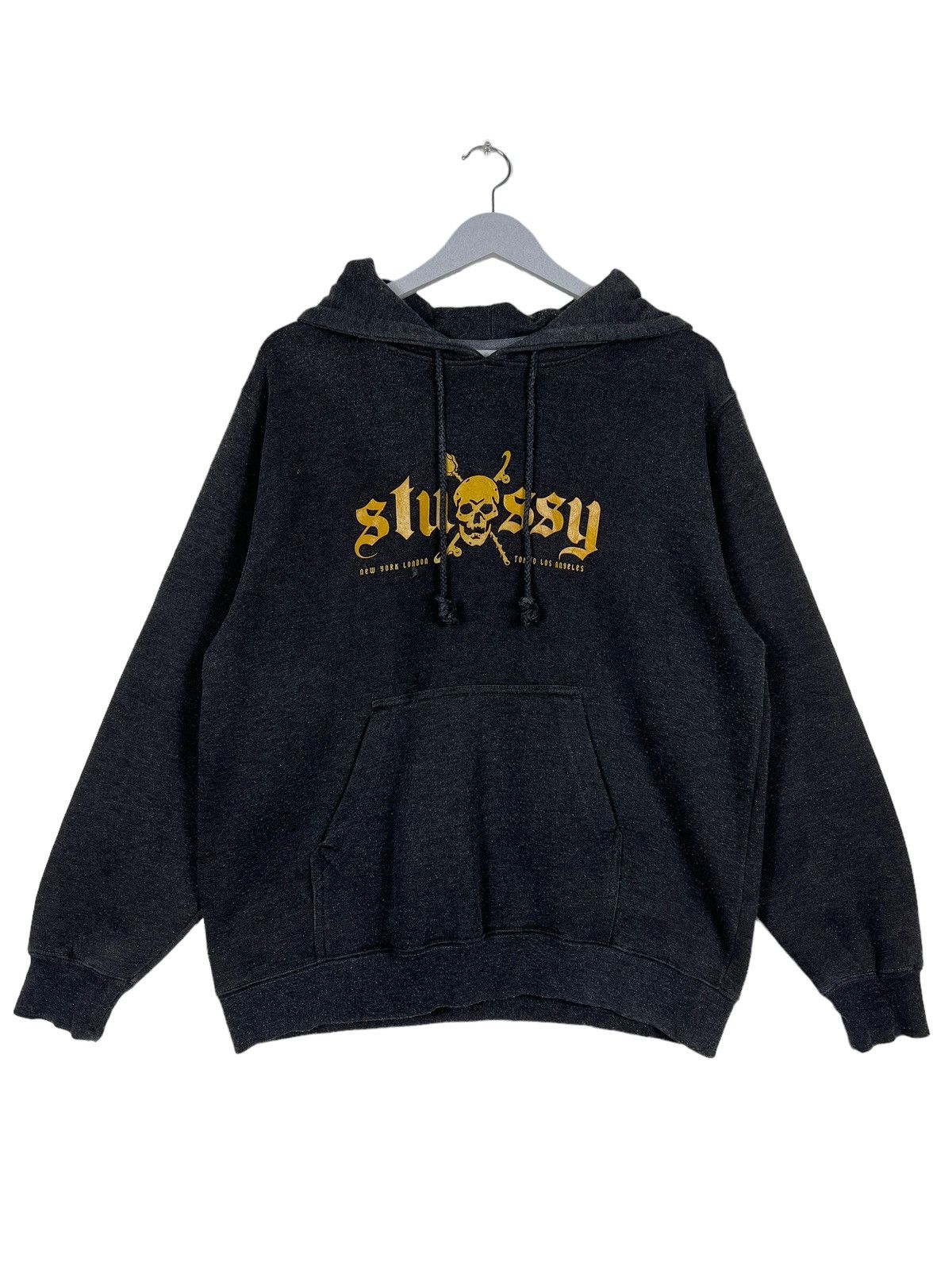 Stussy 🔥 VINTAGE STUSSY SKULL HOODIES MADE IN USA Size US S / EU 44-46 / 1 - 2 Thumbnail