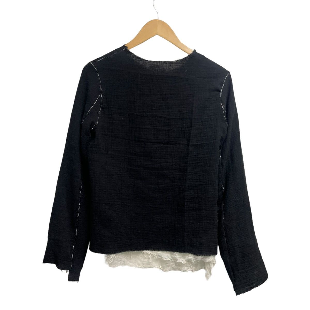Designer Thaimai layered overlock stitch Longsleeve Size US S / EU 44-46 / 1 - 4 Thumbnail