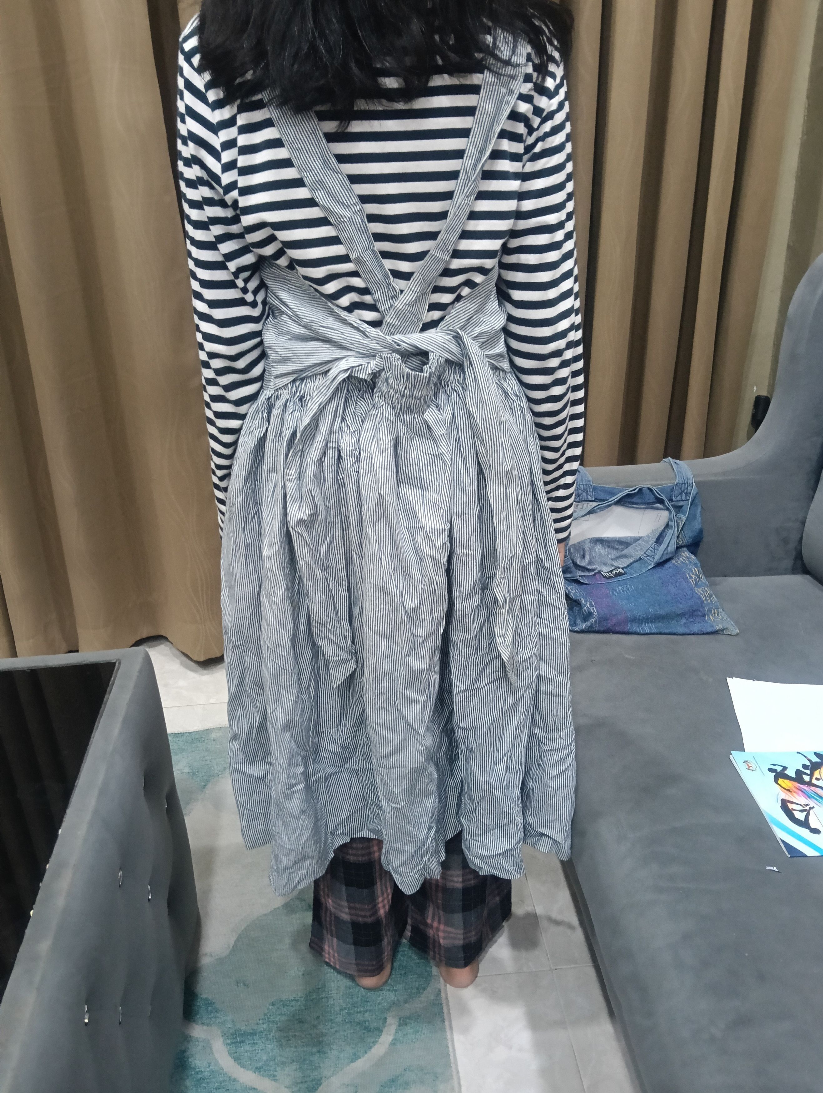 Issey Miyake Vintage Issey Miyake Like Jumper Skirt Size M / US 6-8 / IT 42-44 - 3 Thumbnail