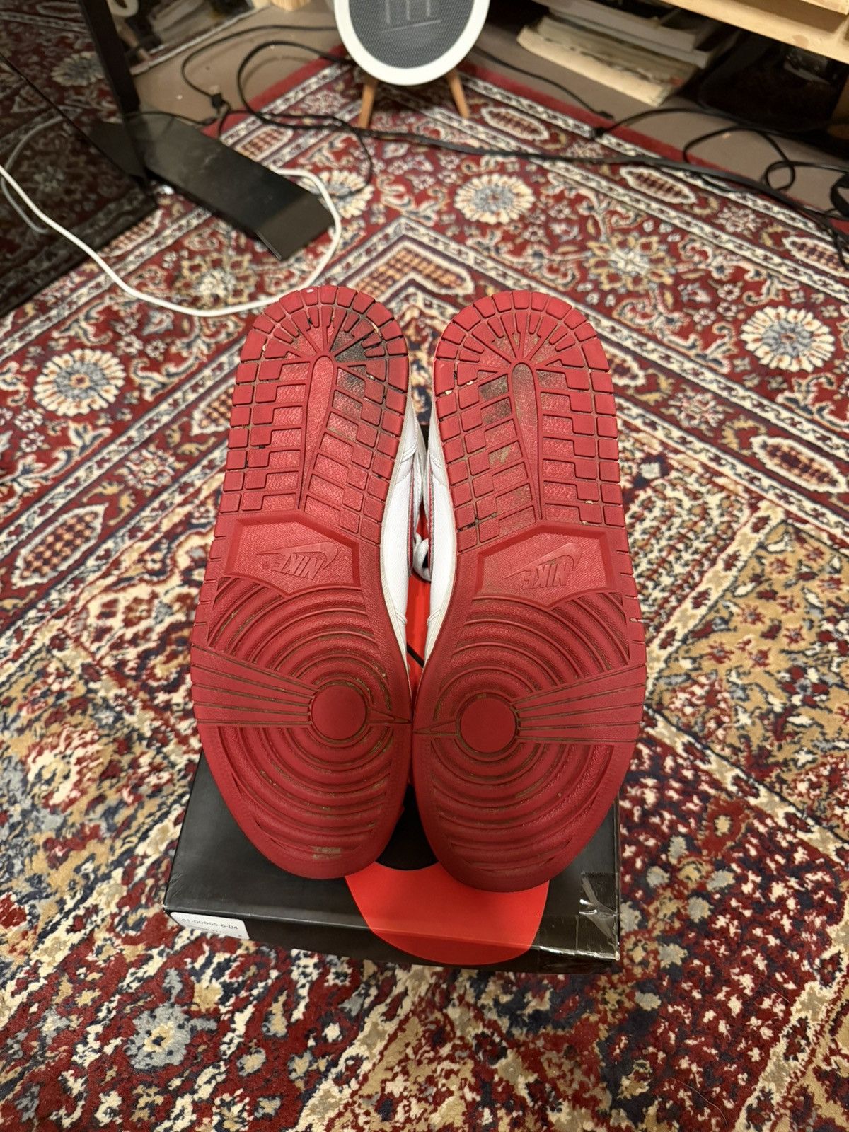 Jordan Brand Jordan 1 High Track Red Size US 9 / EU 42 - 5 Thumbnail