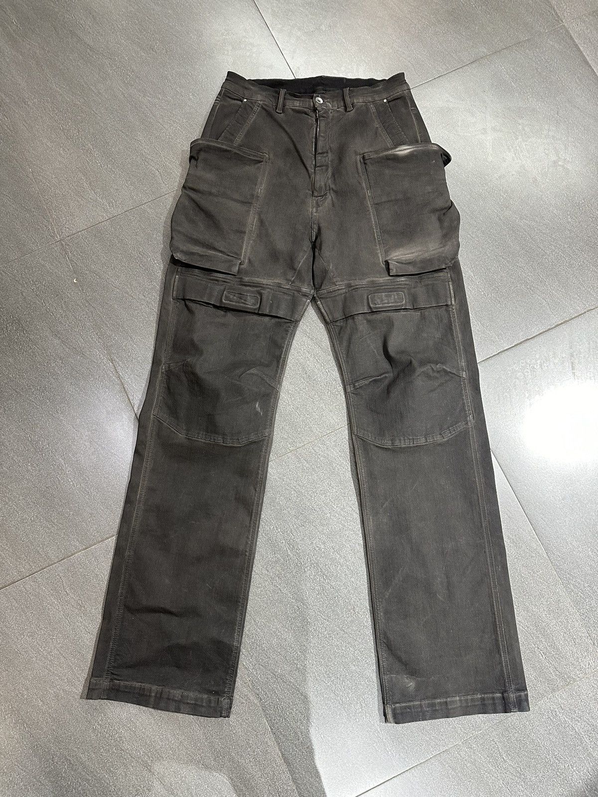 Rick Owens RICK OWENS STEFAN CARGO PANTS Size US 32 / EU 48 - 1 Thumbnail