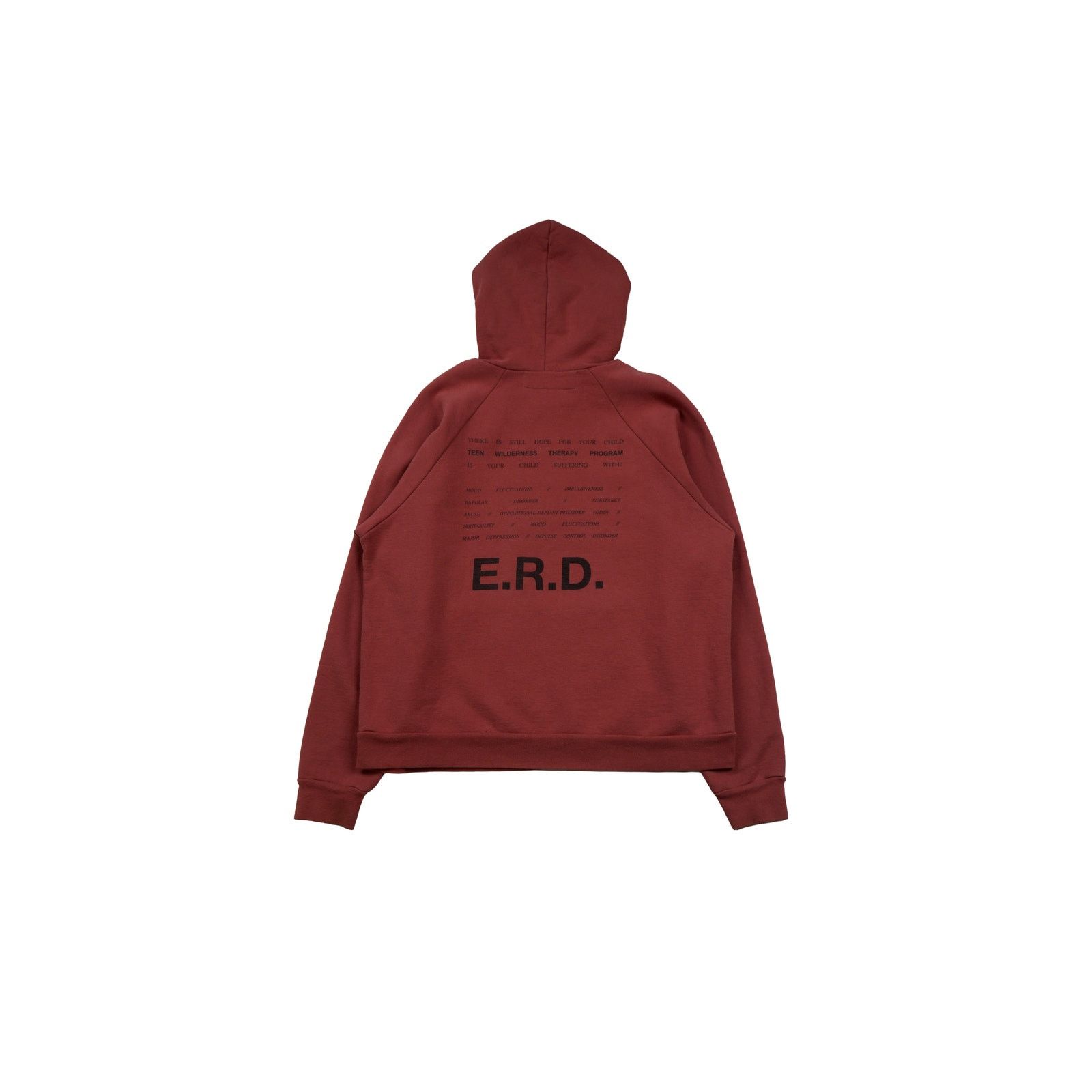 Enfants Riches Deprimes Teen Wilderness Therapy Red Hoodie Size US XL / EU 56 / 4 - 2 Thumbnail