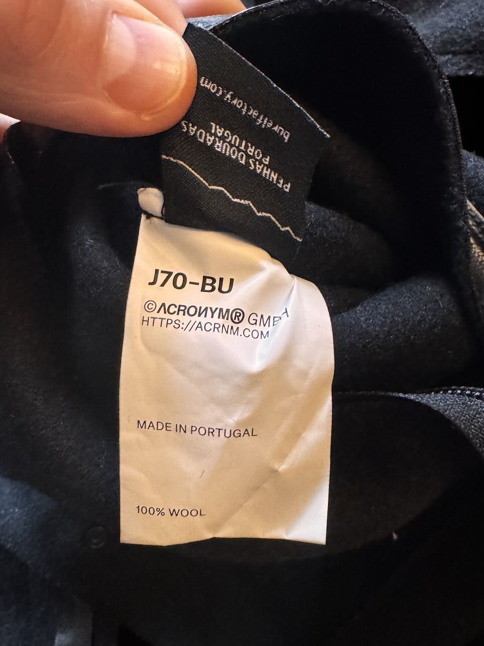 Acronym J70-BU Burel Wool Jacket Size US S / EU 44-46 / 1 - 20 Thumbnail