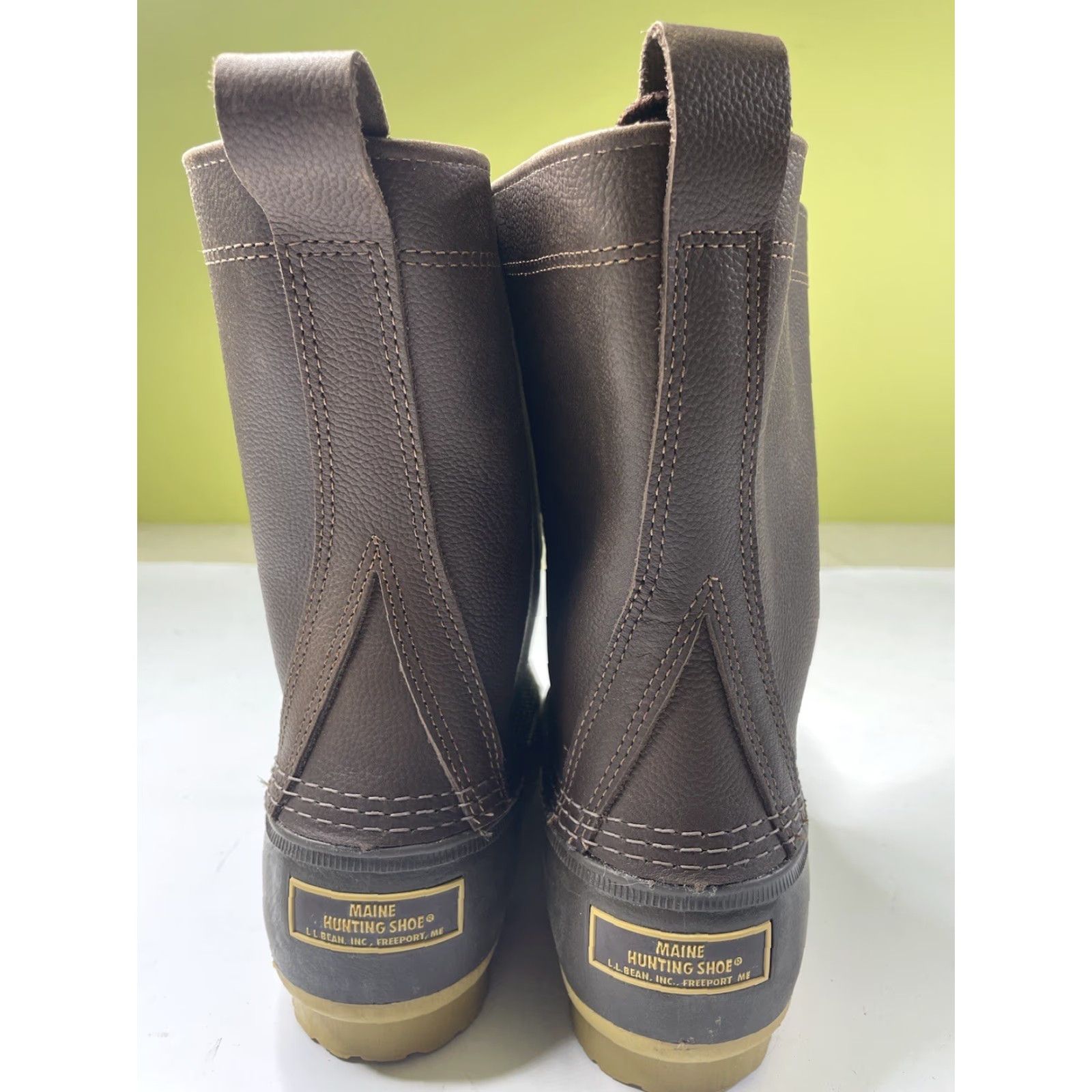 Vintage VINTAGE LL Bean Bean Boots Leather Snow Boot Woman 10M Black Winter Maine Womens 10M Size US 10 / IT 40 - 5 Thumbnail