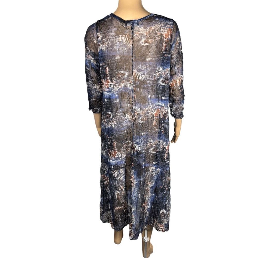 Other Comfy USA Sheer 3/4 Sleeve Cover Up Dress Size S Size S / US 4 / IT 40 - 4 Thumbnail