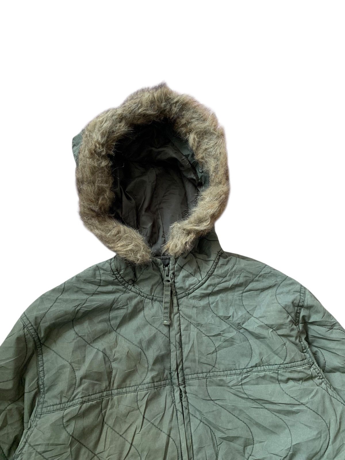 GOA 🔥JAPANESE BRAND QUILTED FUR JACKETS Size US M / EU 48-50 / 2 - 4 Thumbnail