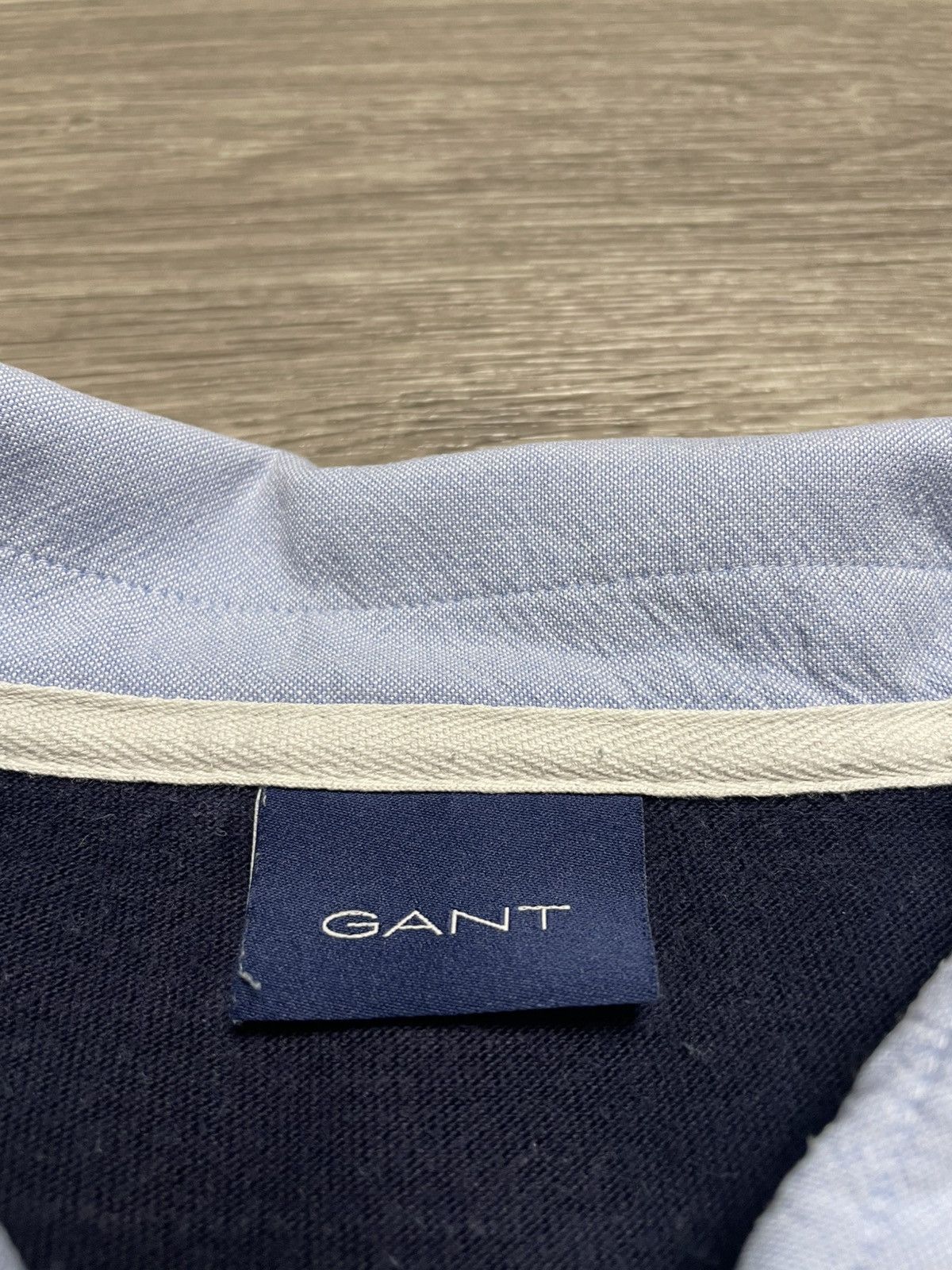 Gant Vintage Gant Striped Long Sleeve Rugby Polo Shirt Size US L / EU 52-54 / 3 - 11 Thumbnail