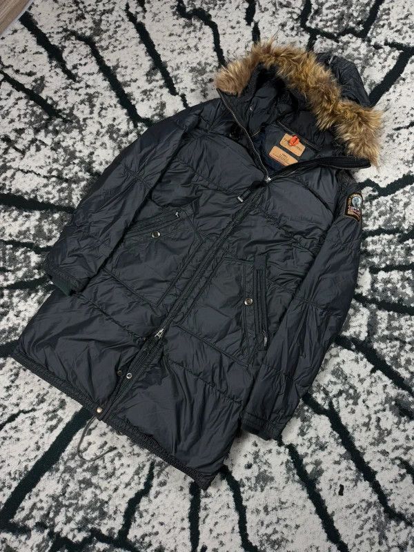 Parajumpers Parajumpers gray S logo down parka jacket Size US S / EU 44-46 / 1 - 2 Thumbnail