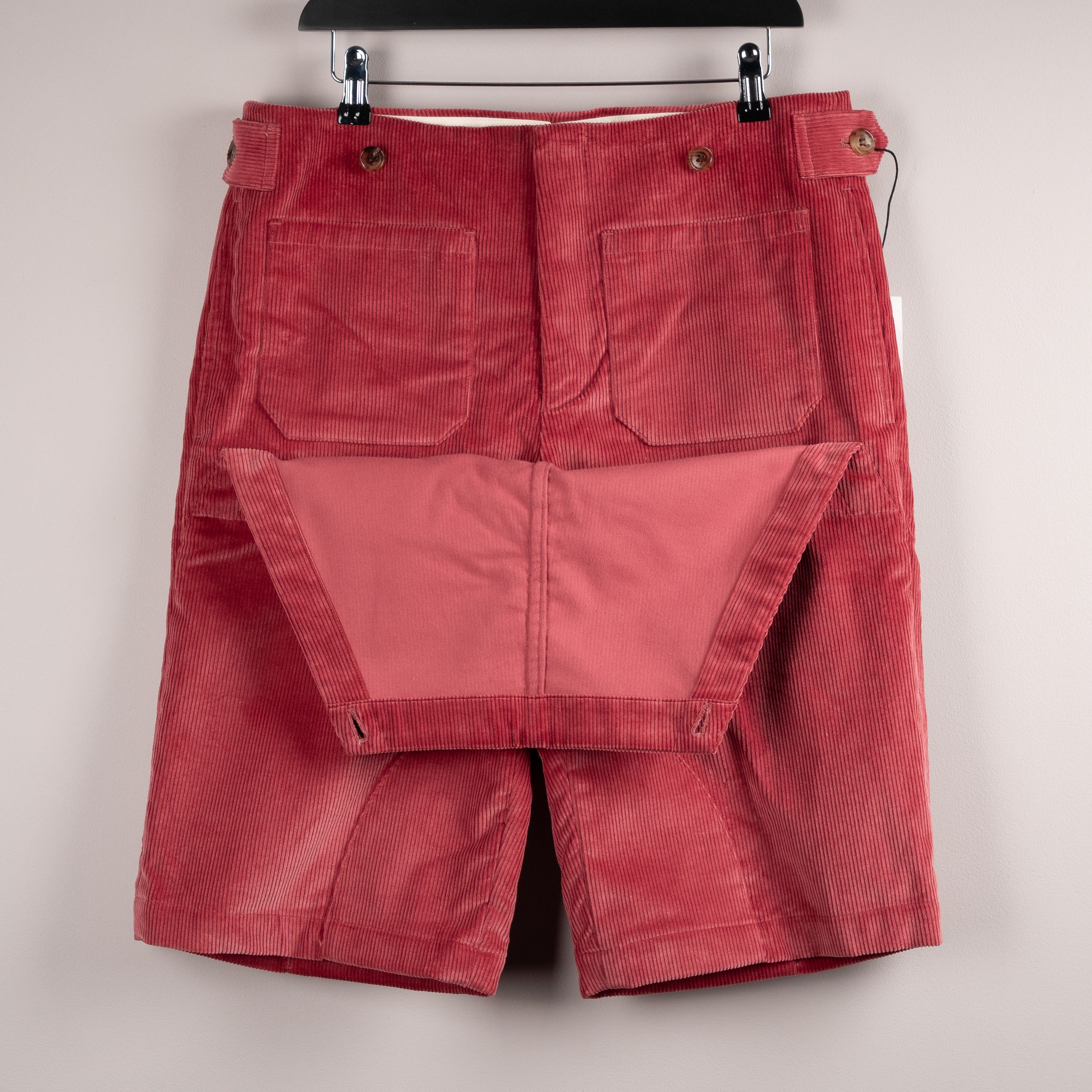 Comme des Garcons Homme Plus Comme Des Garçons Homme Plus AW22 Flap Front Corduroy Shorts Size US 30 / EU 46 - 4 Thumbnail