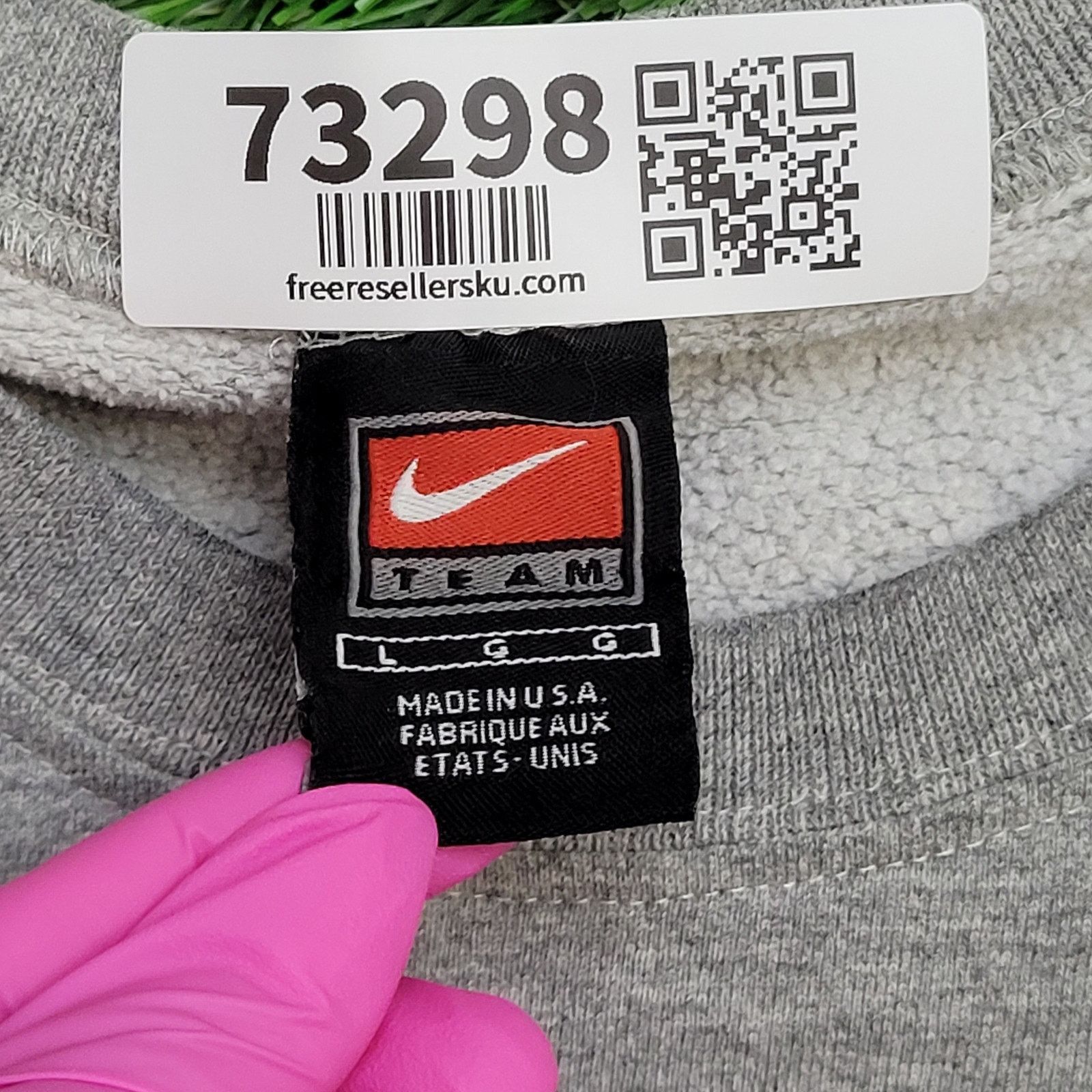 Nike VTG NIKE OSU Short Sleeve Sweatshirt Large Boxy Baggy USA Size US L / EU 52-54 / 3 - 11 Thumbnail