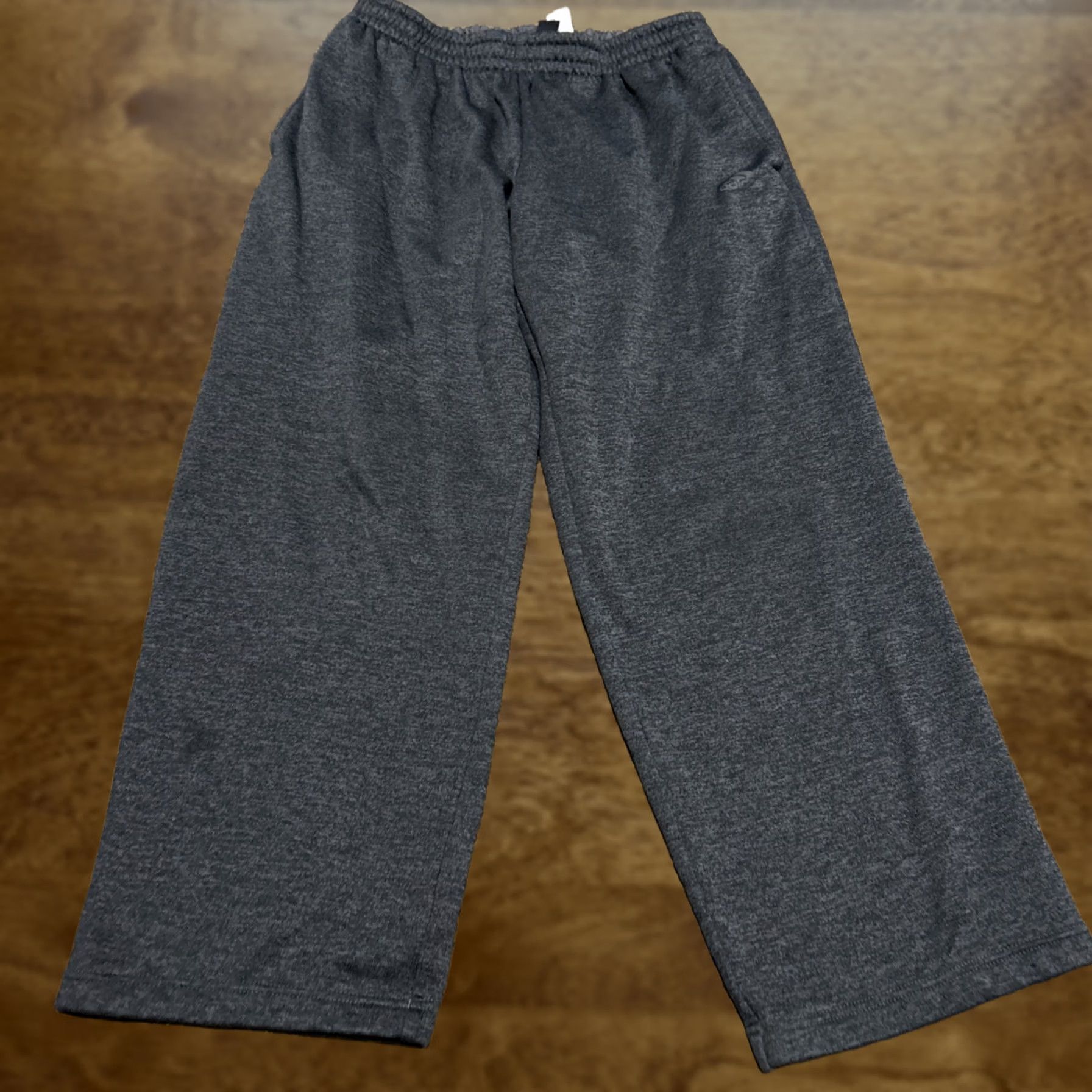 Adidas Adidas Women’s L Gray Polyester Fleece Sweat Pants A13 Size 36" / US 14 / IT 50 - 1 Thumbnail