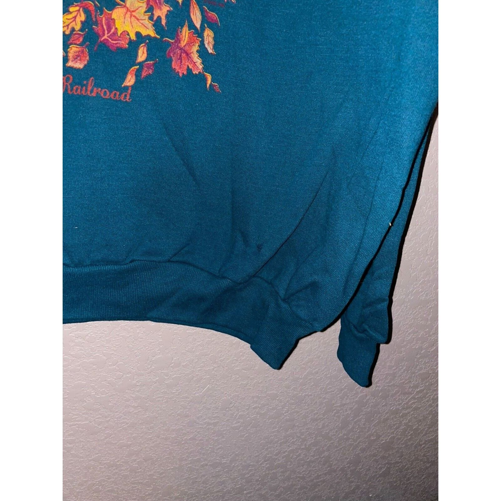 Jerzees Vintage Fall Leaves Sweatshirt Cass Scenic Crewneck 90s VTG Size US XL / EU 56 / 4 - 9 Thumbnail
