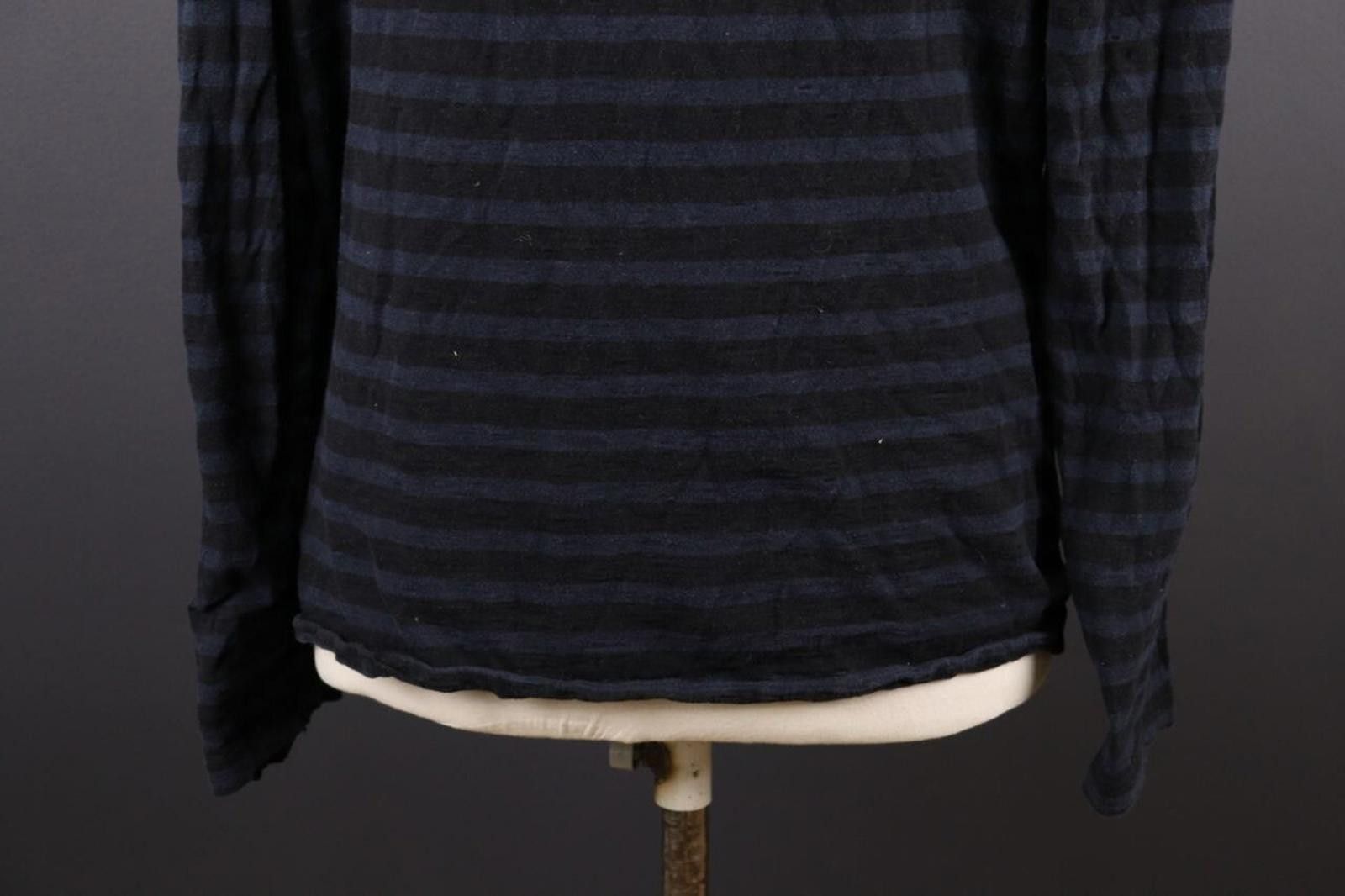Nudie Jeans Nudie Jeans Black Stripe Long Sleeve Top Shirt Size M Size M / US 6-8 / IT 42-44 - 8 Thumbnail