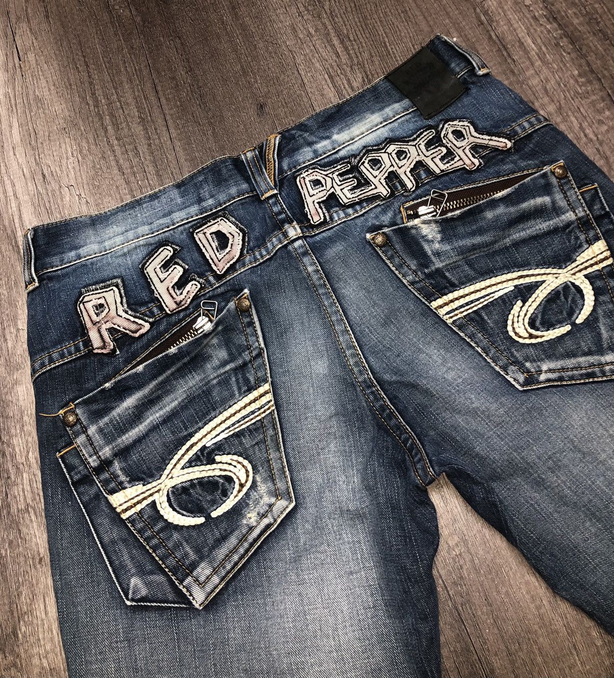 Designer × Japanese Brand Red Pepper Jeans Japan & Co Size US 36 / EU 52 - 13 Thumbnail