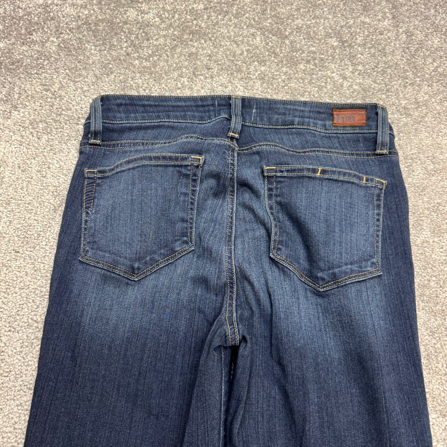 Paige VINTAGE Paige Hoxton Ankle Jeans Womens 28 Dark Wash Streetwear Casual 90s Denim Size 28" / US 6 / IT 42 - 3 Thumbnail
