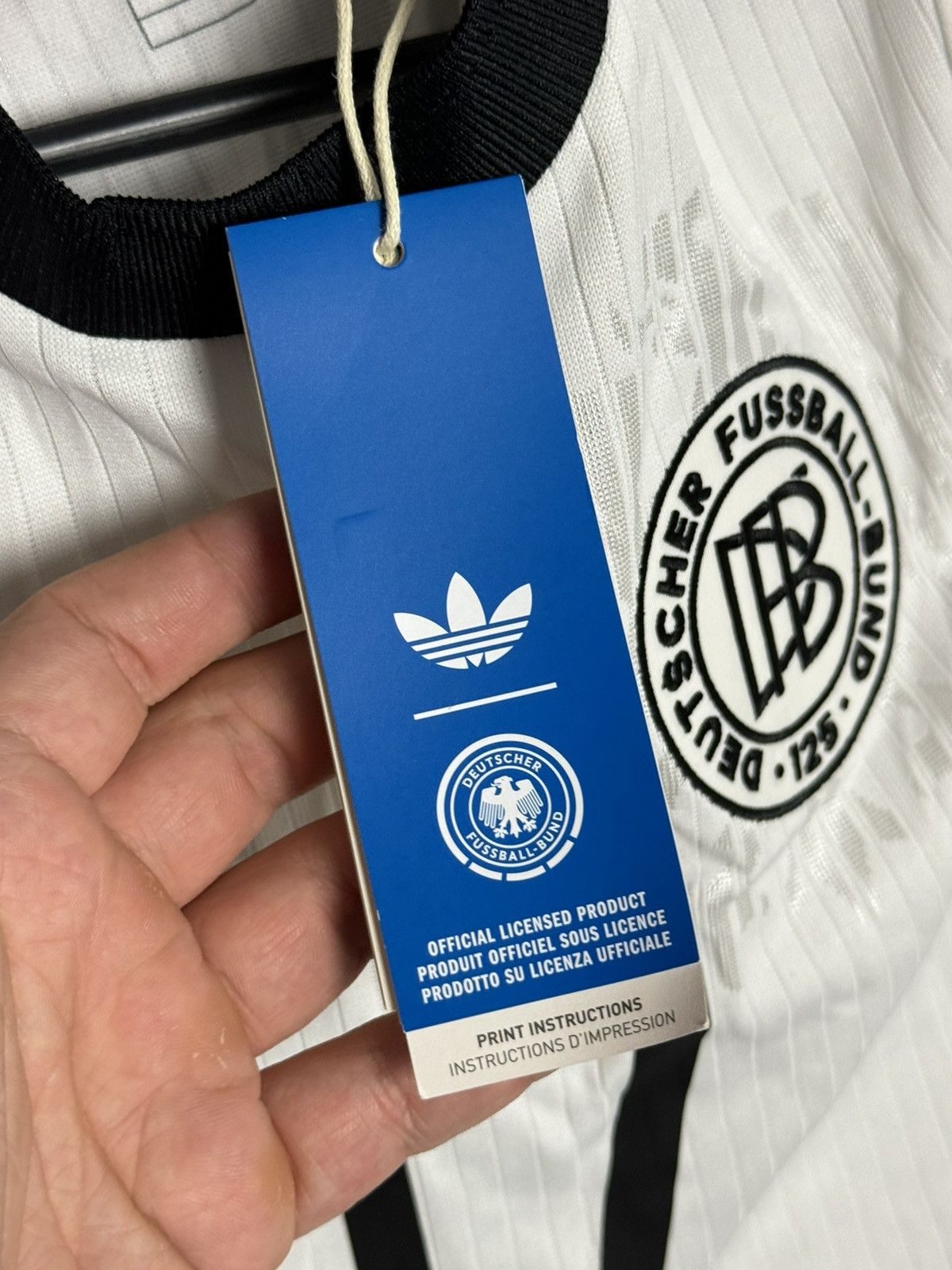 Adidas KIDS New Germany Anniversary 125 Wirtz Football Jersey Size US XS / EU 42 / 0 - 16 Thumbnail