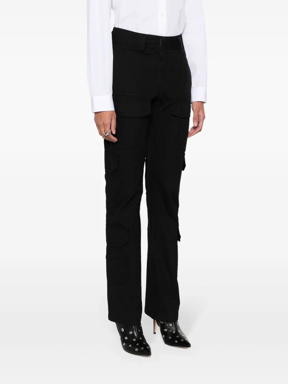 Givenchy o1y0925 Casual Pant in Black Size 28" / US 6 / IT 42 - 3 Thumbnail