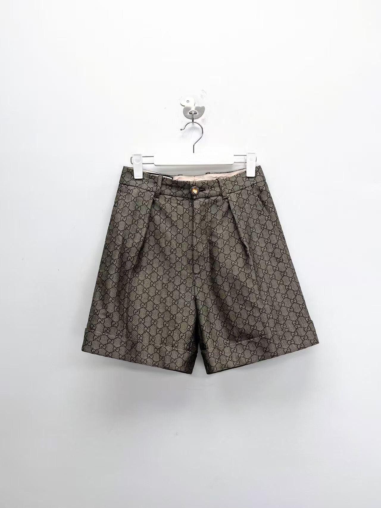 Gucci gucci double g monogram casual shorts Size 40" / US 18 - 1 Thumbnail
