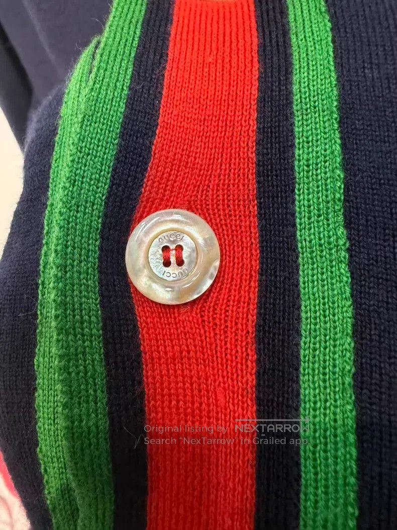 Gucci Gucci Woollen knitted cardigan coat Size M / US 6-8 / IT 42-44 - 7 Thumbnail