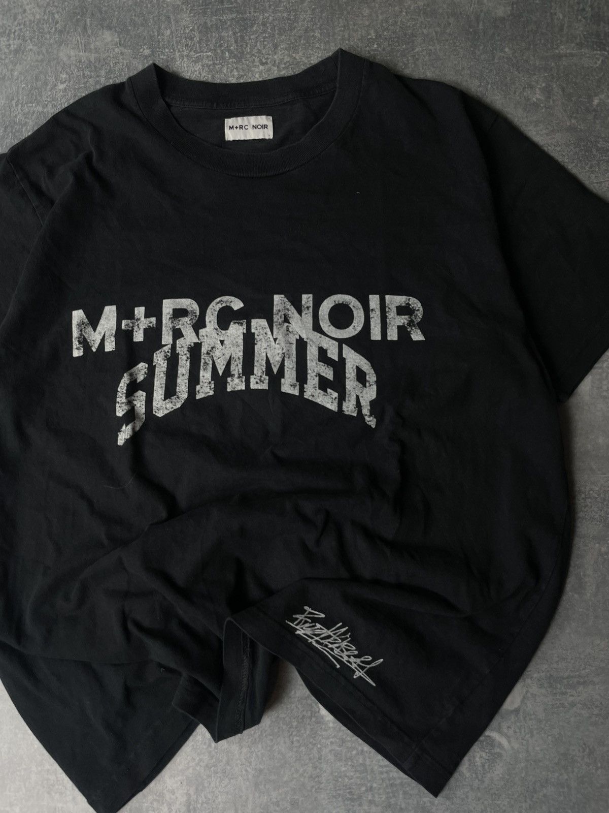 M+Rc Noir Marc Noir M+Rc Noir spring summer cute faded tee t-shirt Size US L / EU 52-54 / 3 - 2 Thumbnail