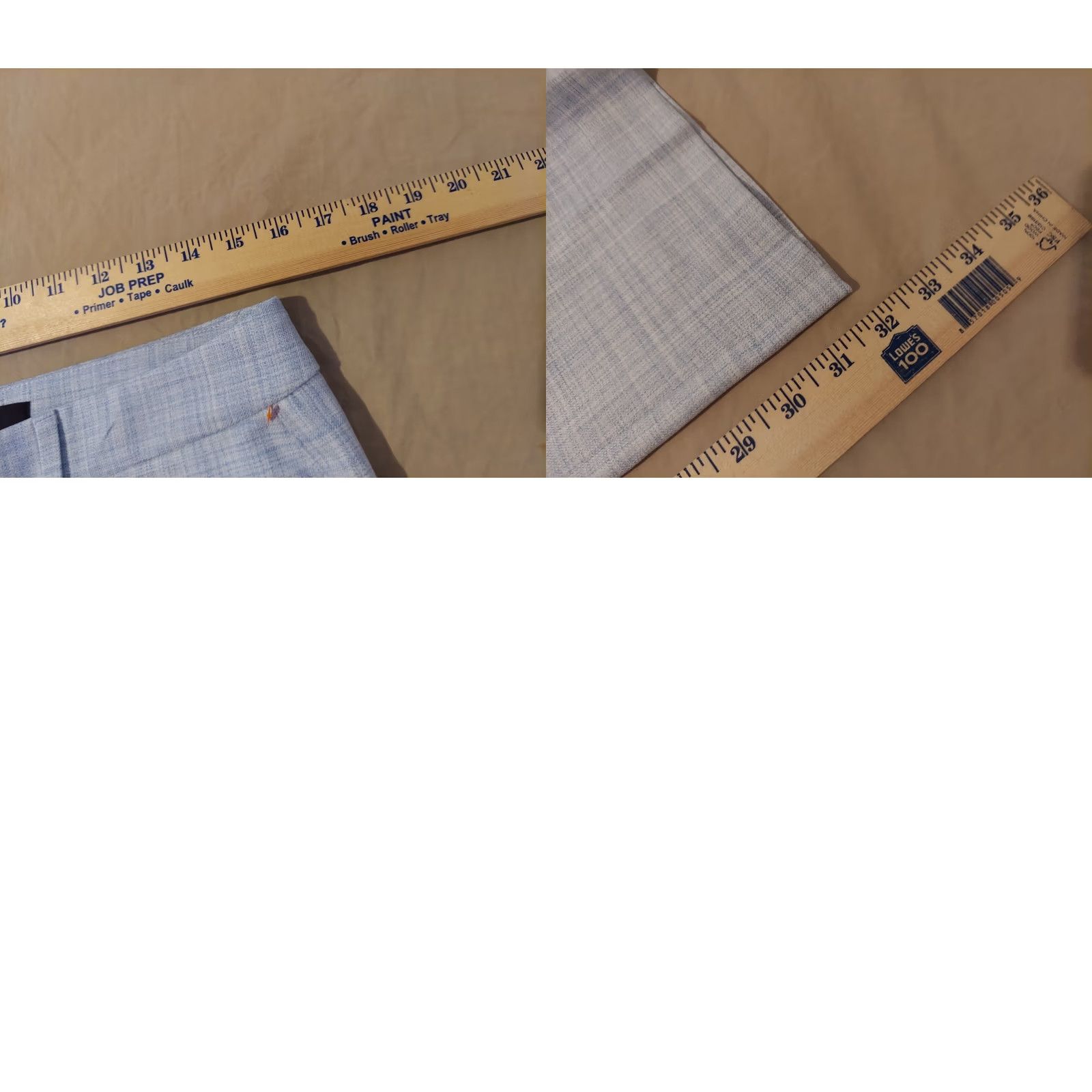 White House Black Market White House Black Market Dress Womens 8 Gray Pants Boot Slack Khaki Trouser Size 30" / US 8 / IT 44 - 8 Thumbnail