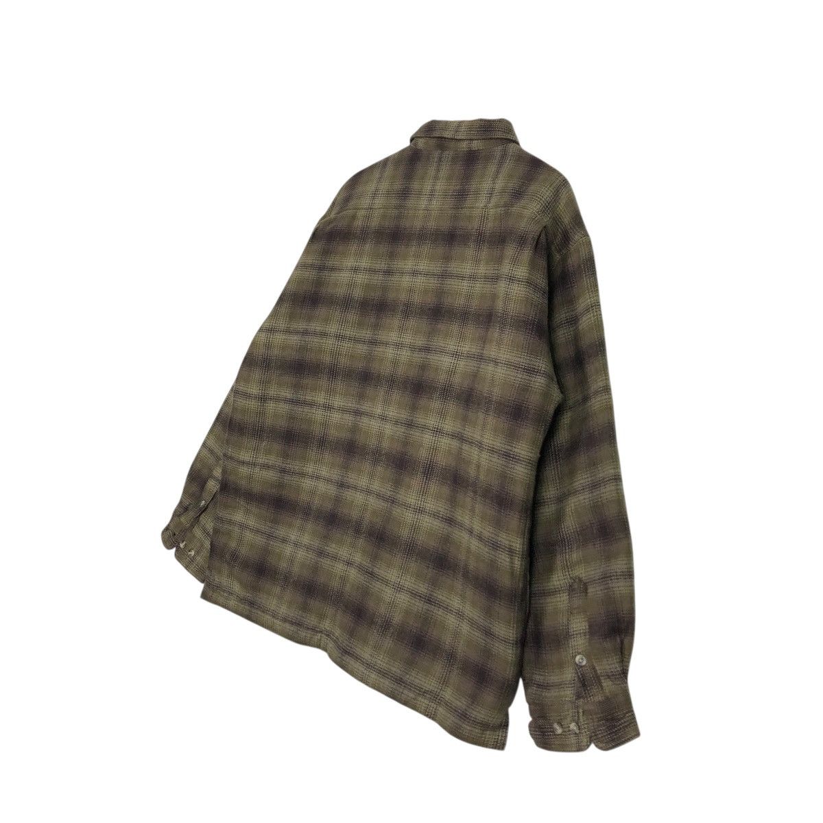Japanese Brand 🔥VINTAGE WORK SHIRT CHORE JACKET KANSAI JEANS TARTAN DESIGN Size US XL / EU 56 / 4 - 12 Thumbnail