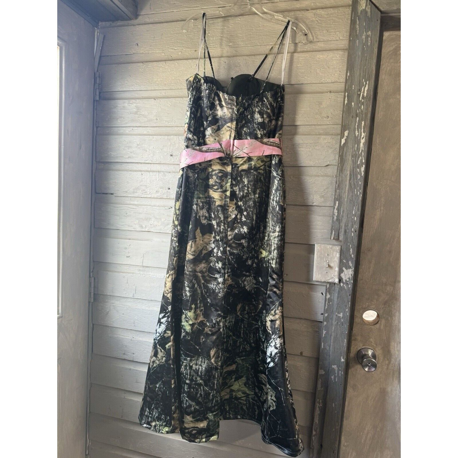 Other Christina Wu Camouflage Long Dress Size 14 Size XL / US 12-14 / IT 48-50 - 6 Thumbnail