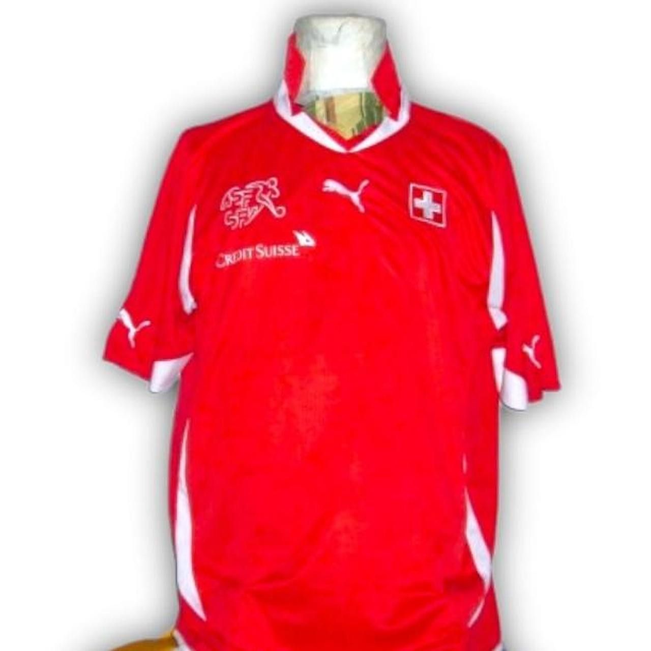 Puma Swiss 2010 2011 World Cup Home shirt jersey Size US XL / EU 56 / 4 - 2 Thumbnail