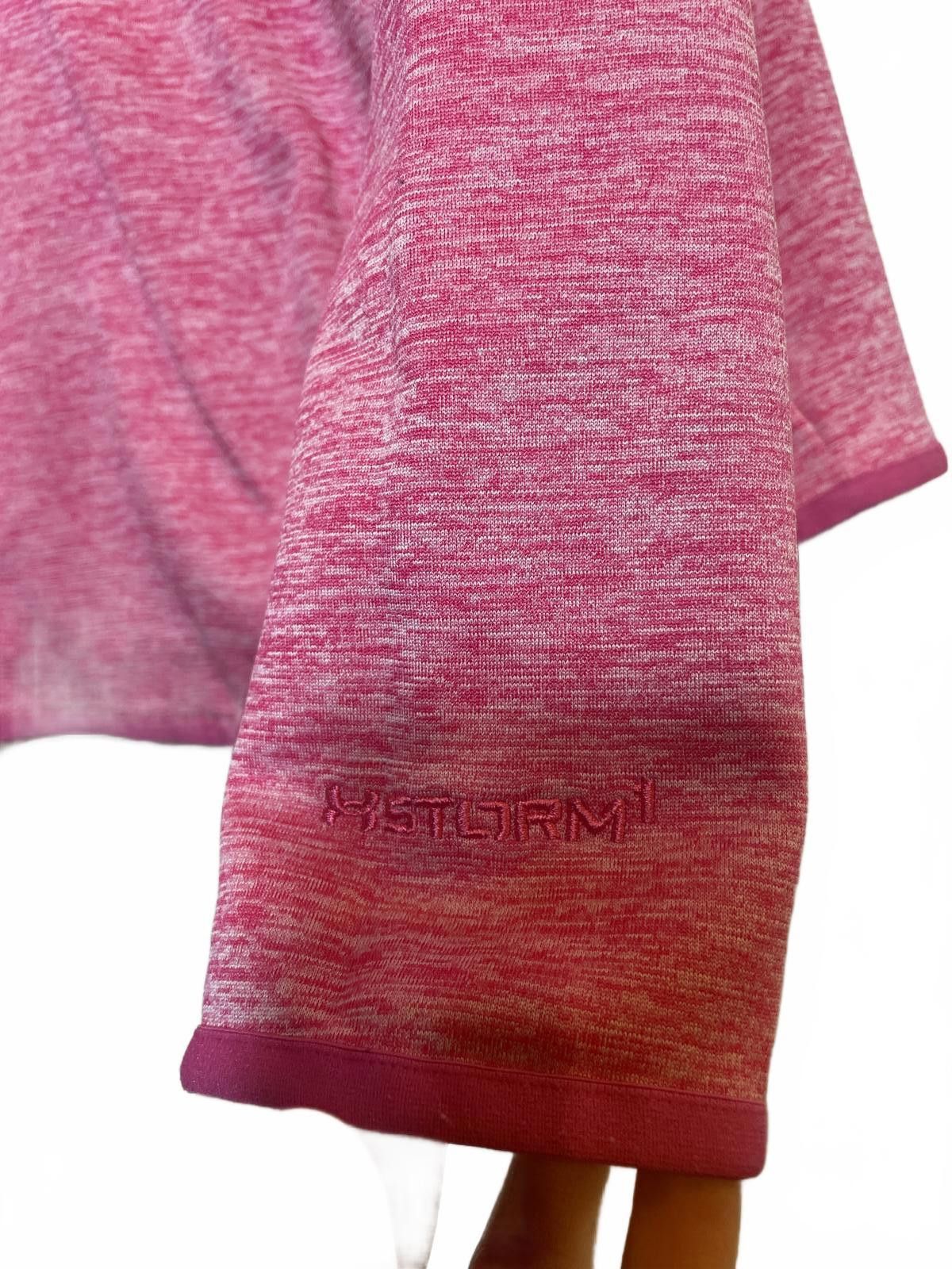 Under Armour Under Armour Hoodie Sweatshirt Women's Medium Pink ColdGear Size ONE SIZE - 6 Thumbnail