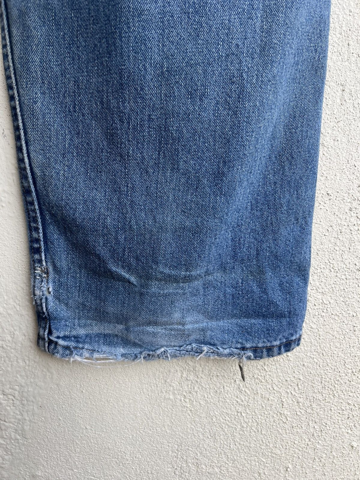 Levi's × Vintage VTG 90s Levi’s Silvertab Dirty Denim Loose Wide Leg Jeans Size US 33 - 19 Thumbnail