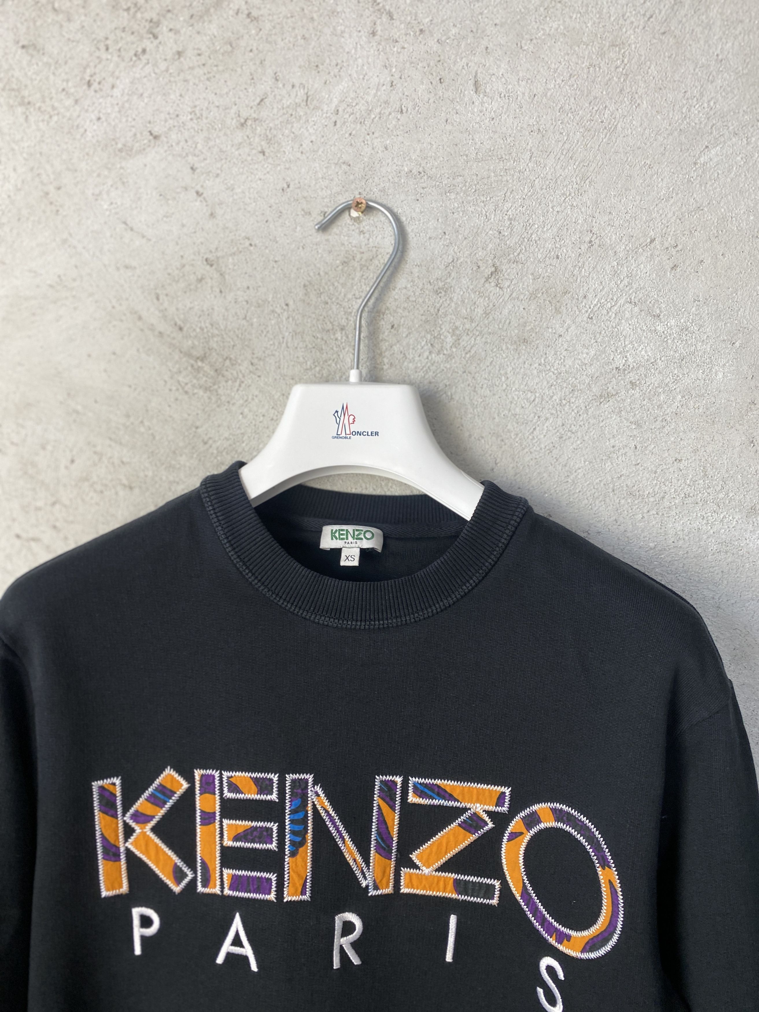Kenzo Kenzo Paris big logo sweatshirt crewneck Size US XS / EU 42 / 0 - 2 Thumbnail