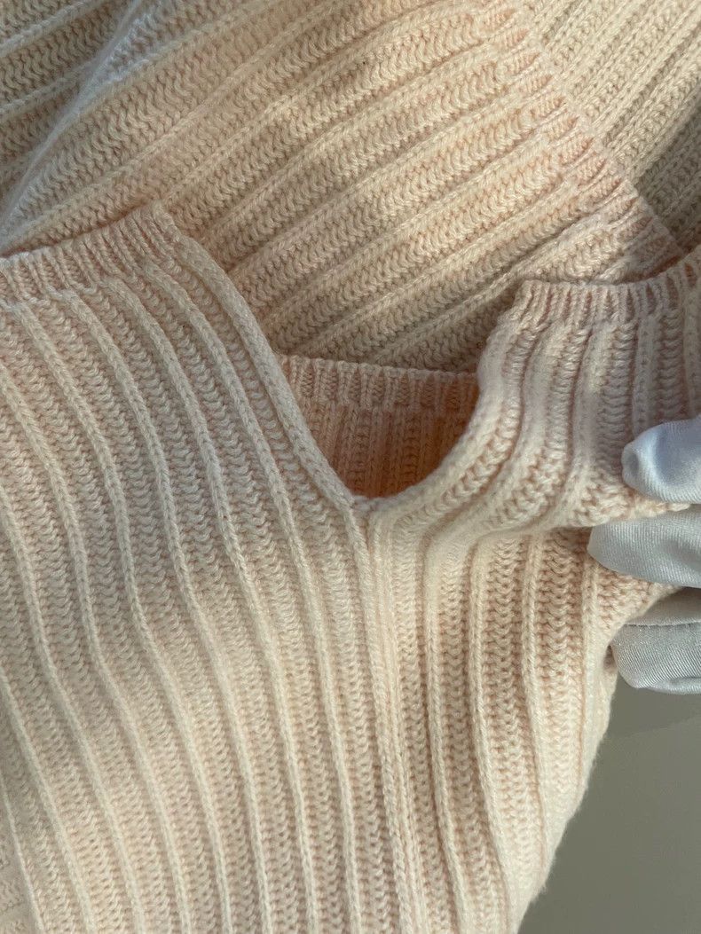 Loro Piana Pink Cashmere Sweater-