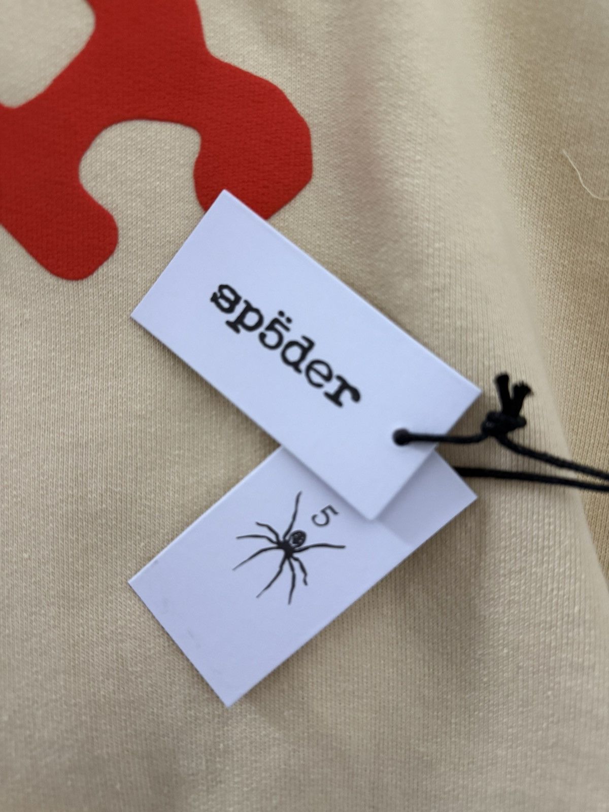 Sp5der Sp5der Creme Beluga Hoodie Size XXL Size US XXL / EU 58 / 5 - 5 Thumbnail
