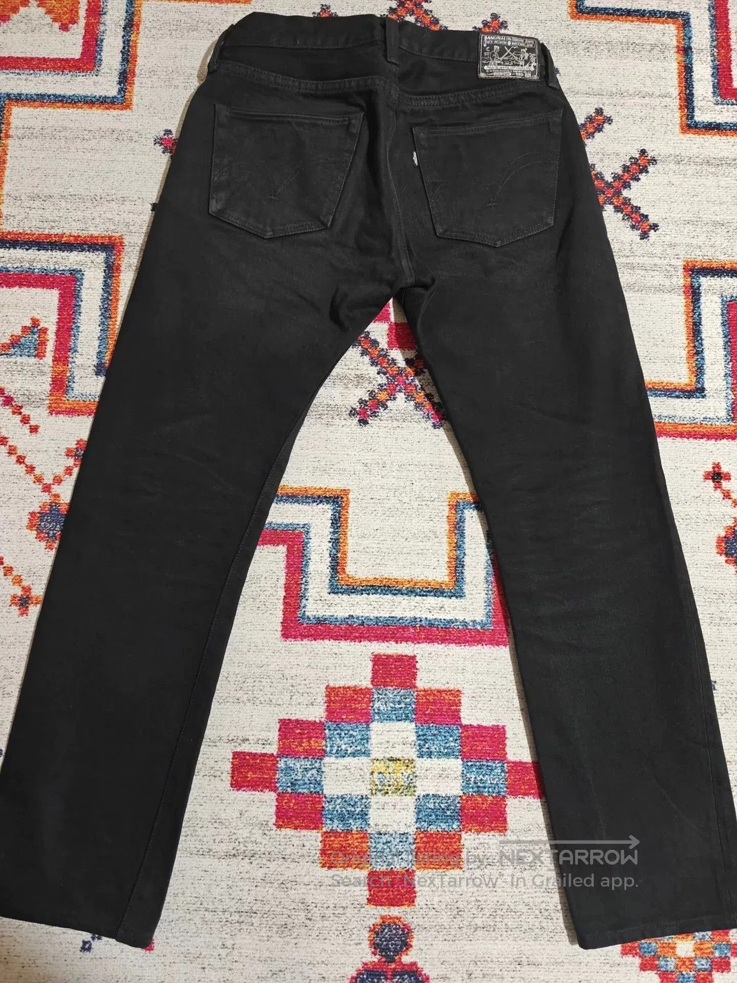 Samurai Jeans Samurai Jeans S511NBK 17oz Black. Size US 33 - 6 Thumbnail