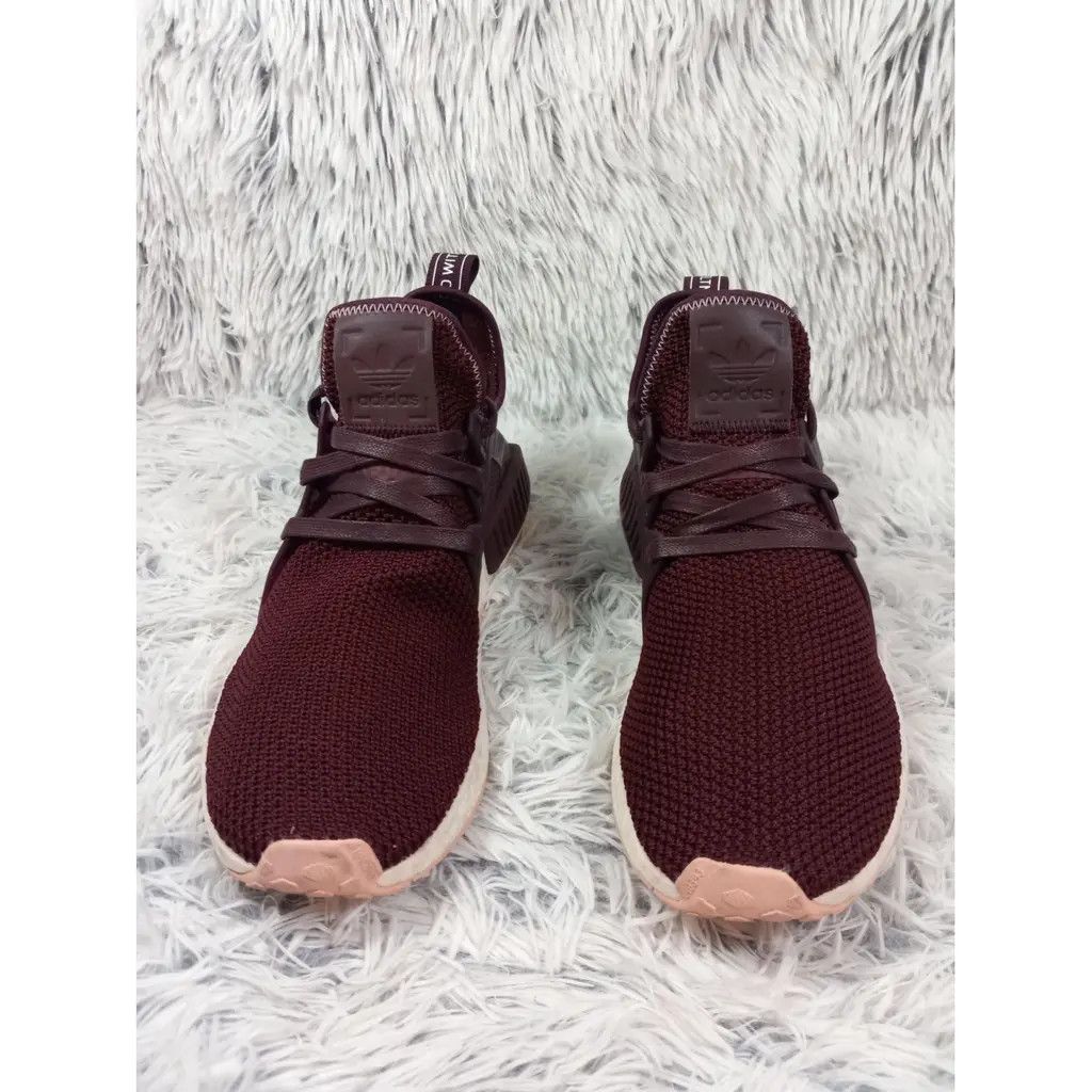 Adidas Adidas NMD XR1 Burgundy Boost Sneakers Size US 10 Size US 10 / IT 40 - 7 Thumbnail