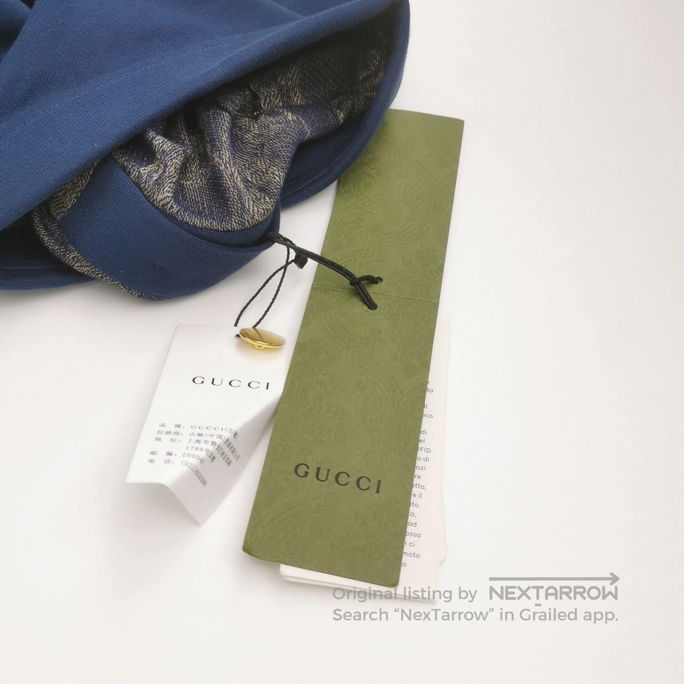 Gucci Gucci GG Monogram Cotton Polo Shirt. Size US XXL / EU 58 / 5 - 3 Thumbnail