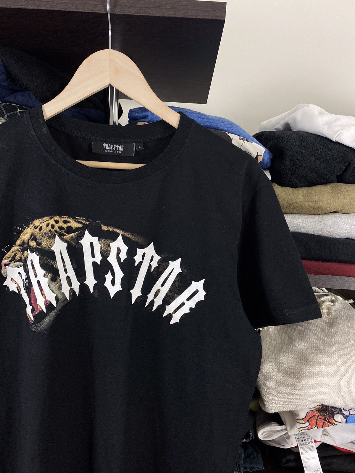 Trapstar London Trapstar Y2K Tee Black Tiger Logo Size US L / EU 52-54 / 3 - 4 Thumbnail
