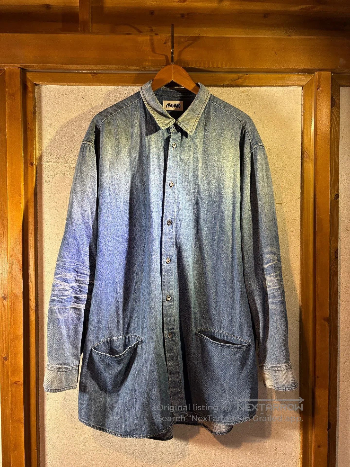 Magliano Magliano Distressed Denim Shirt Jacket. Size US M / EU 48-50 / 2 - 1 Thumbnail