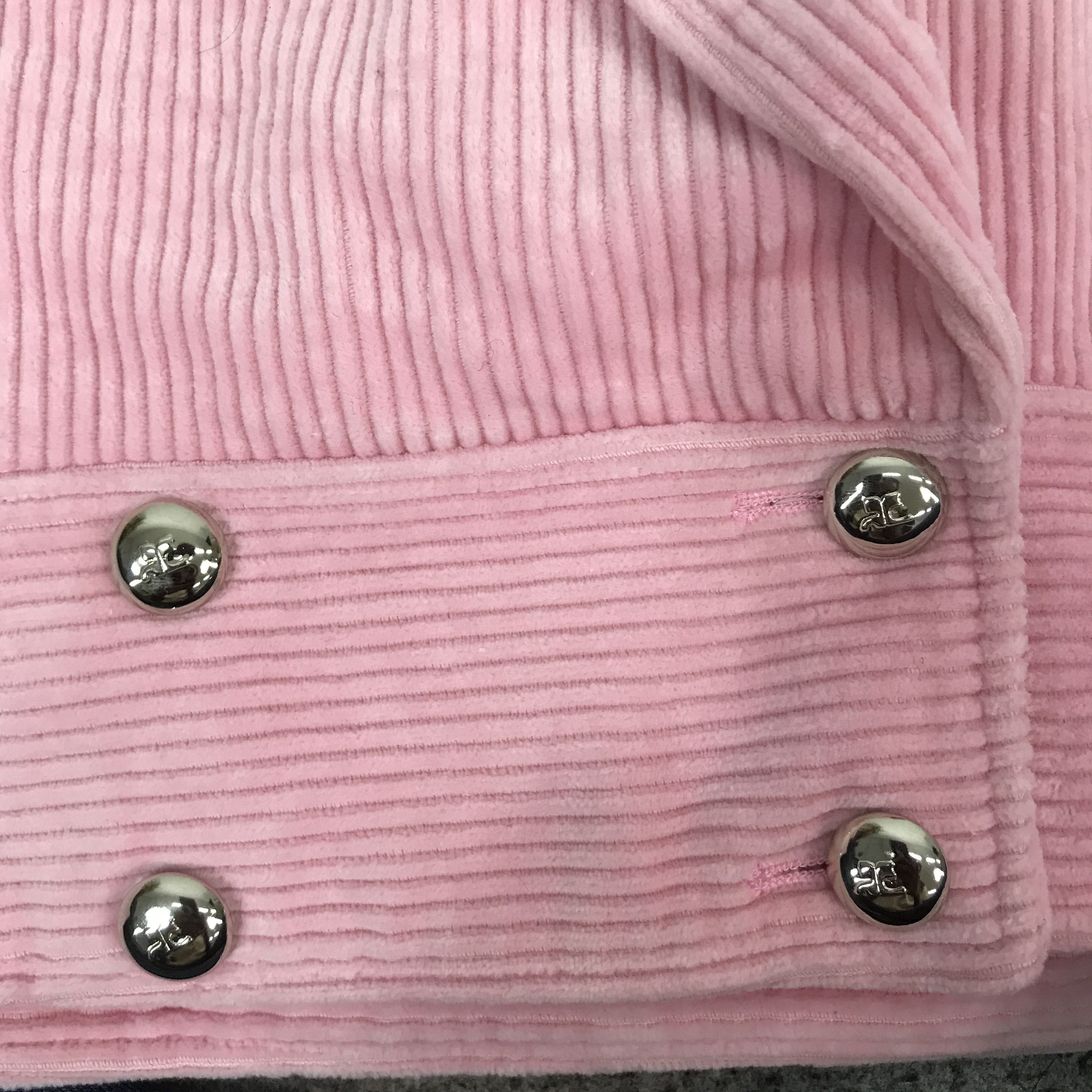 Courreges COURREGES CORDUROY COAT JACKET WOMAN K66B1 Size M / US 6-8 / IT 42-44 - 11 Thumbnail