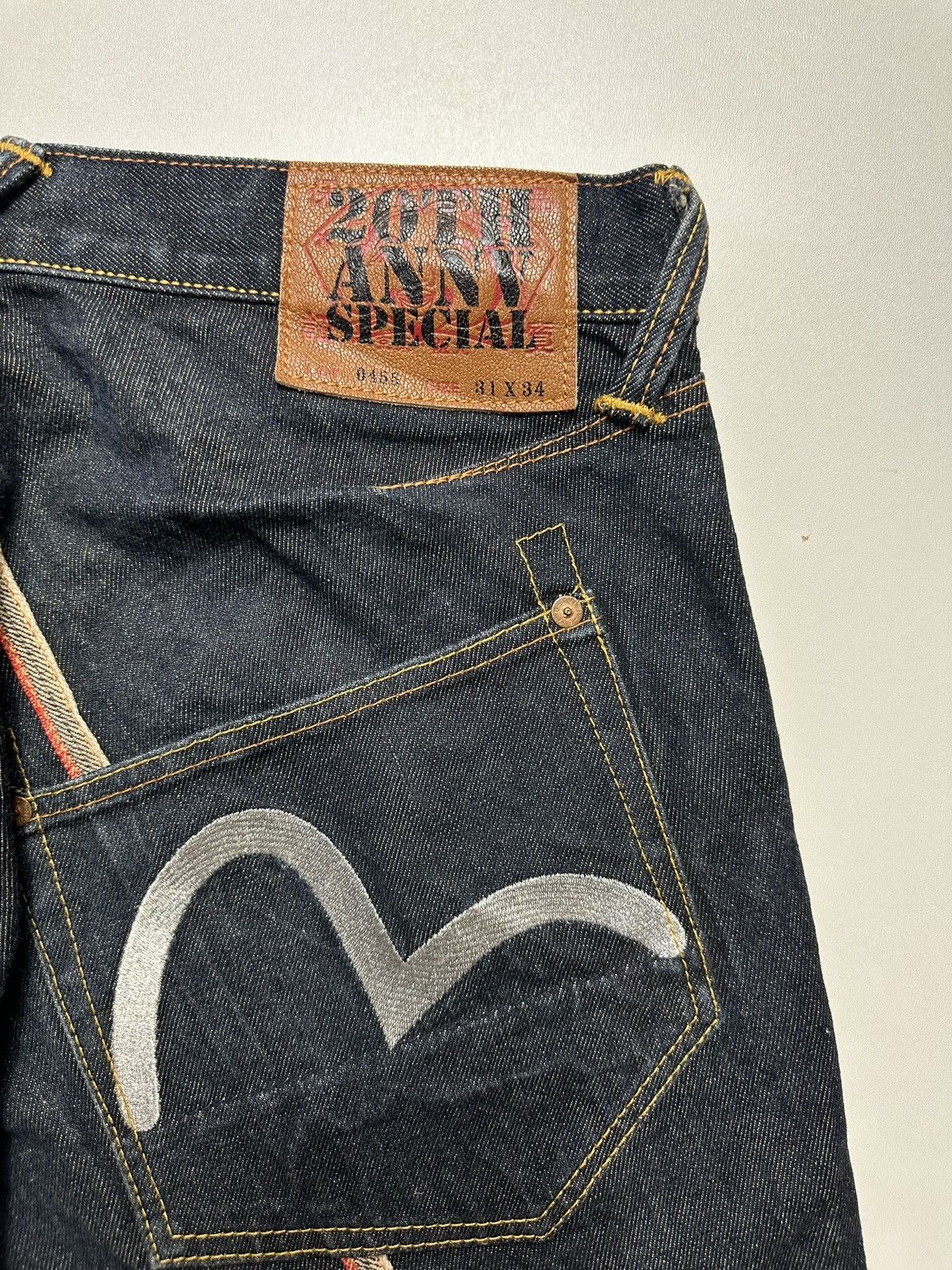 Evisu Vintage Evisu 21th Anniversary Selvedge Jeans Size US 31 - 3 Thumbnail