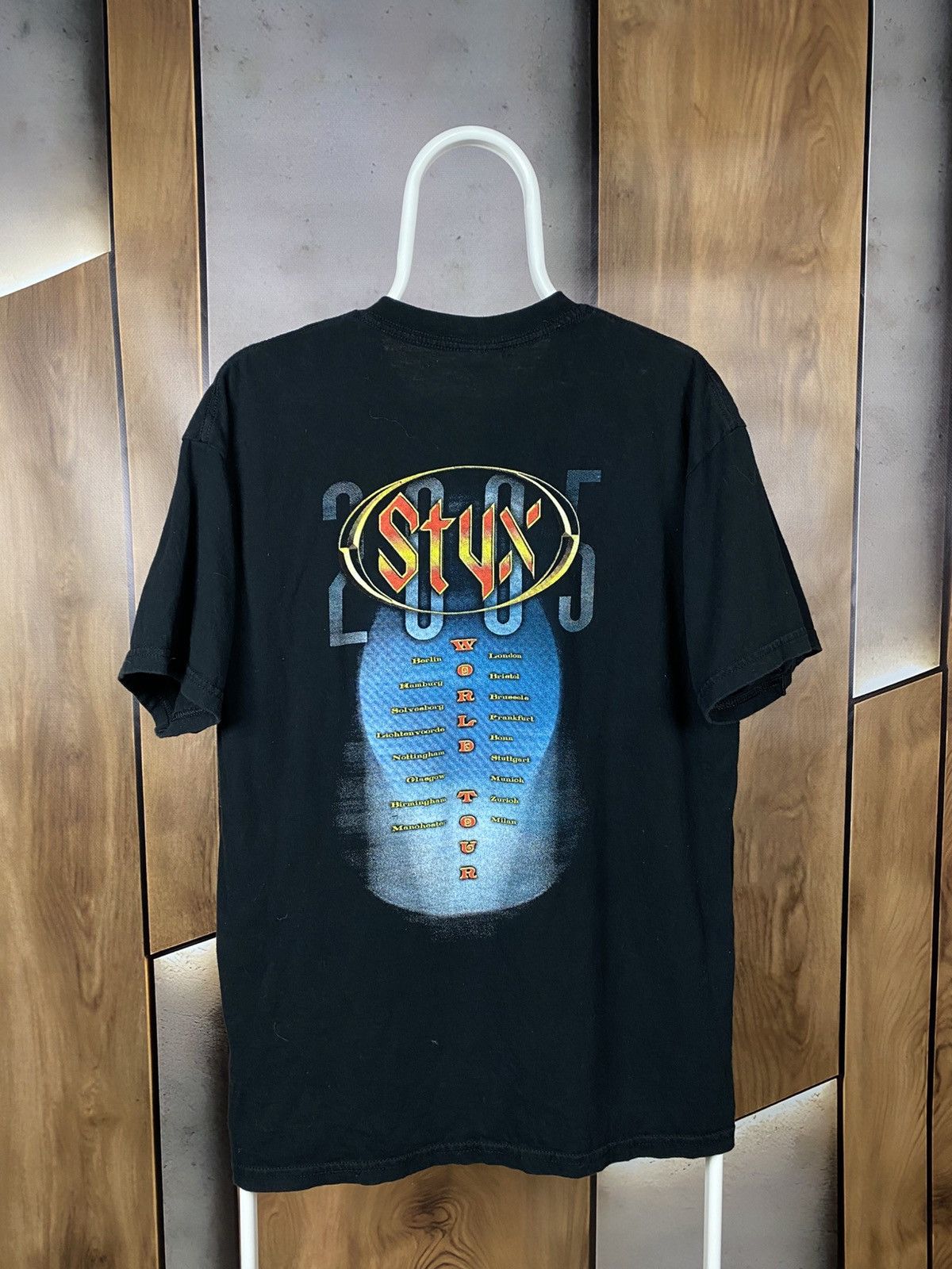 Band Tees 🎸Vintage 2005 T-Shirt Styx World Tour Rock Band Tee🎸 Size US L / EU 52-54 / 3 - 2 Thumbnail