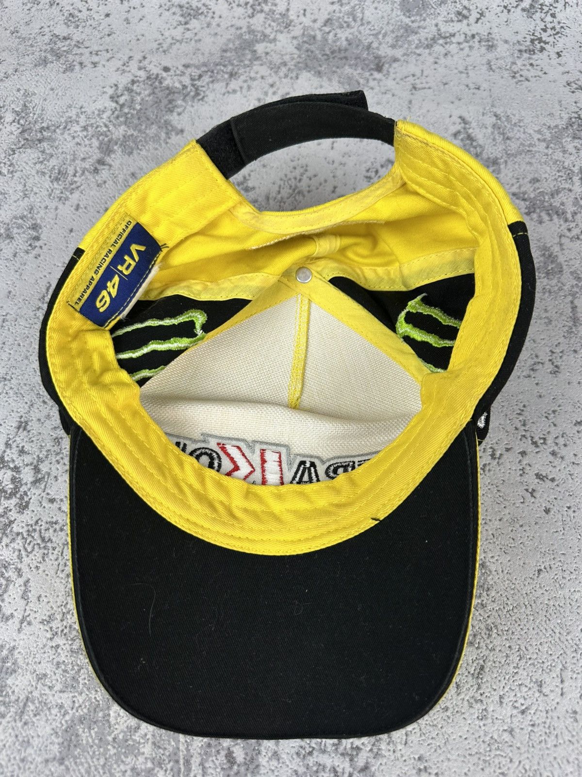 NASCAR VR46 x Monster Energy KERAKOLL Racing Cap Rare Vintage Size ONE SIZE - 7 Thumbnail