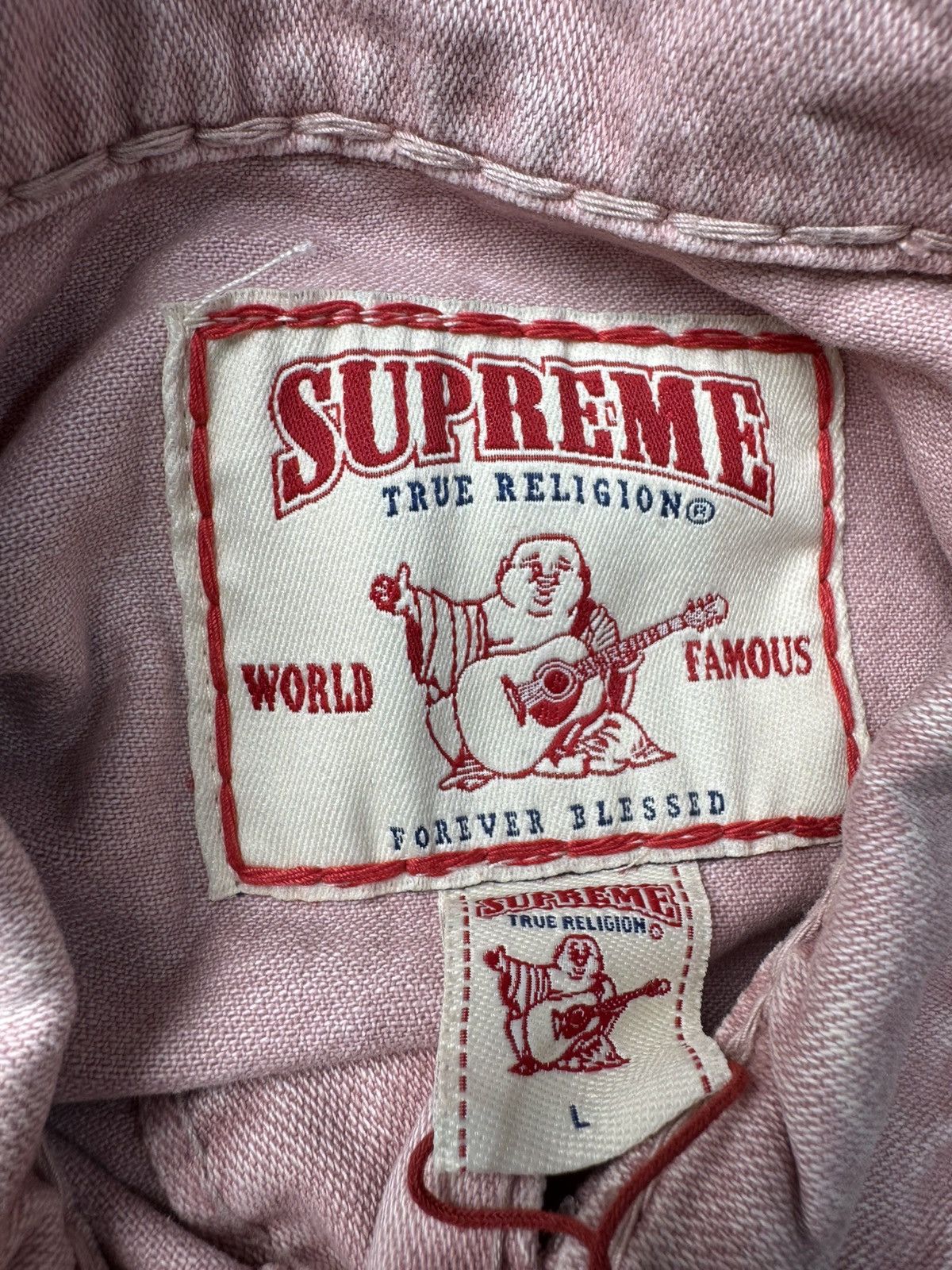 Supreme × True Religion Trucker jacket Size US L / EU 52-54 / 3 - 4 Thumbnail