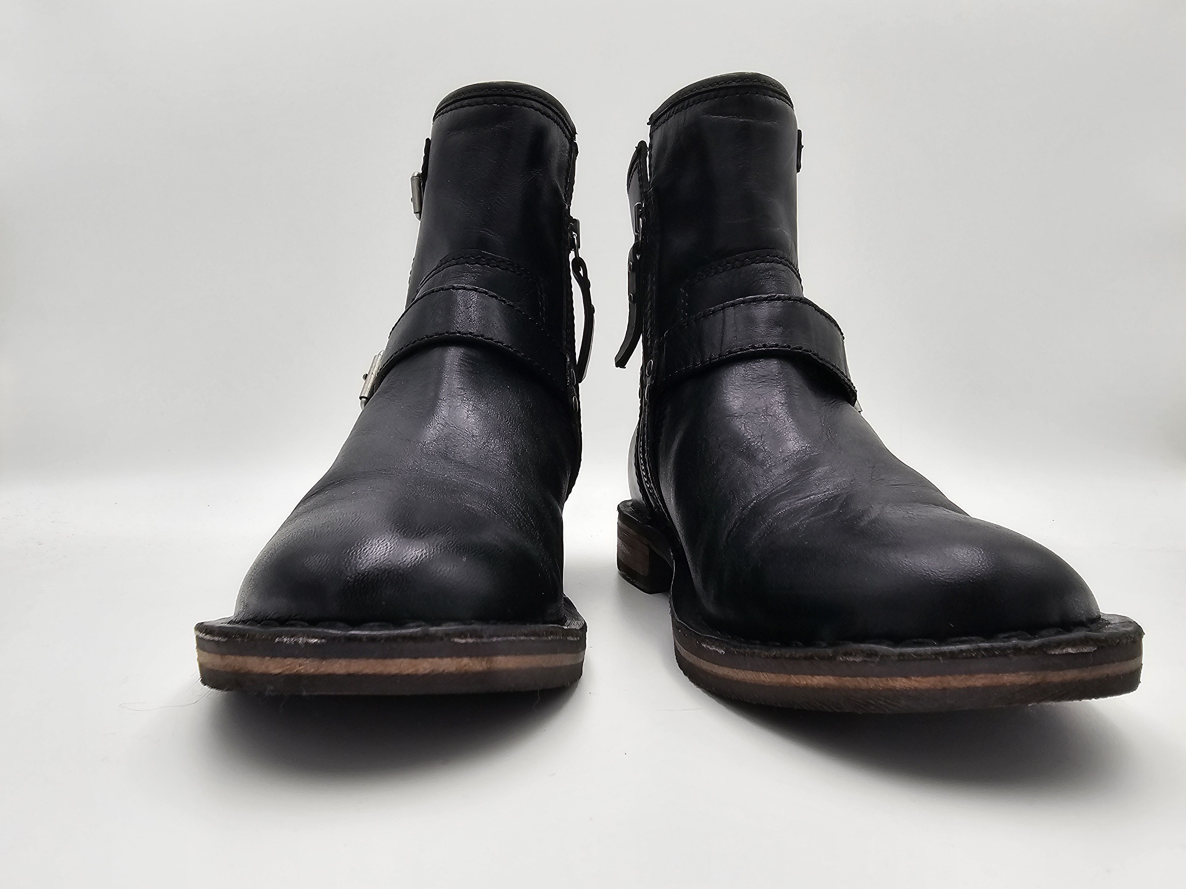Ugg UGG Fabrizia Black Leather Ankle Boots Size 37 Size US 7 / IT 37 - 4 Thumbnail