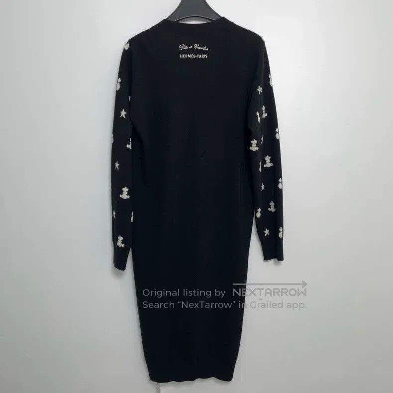 Hermes Hermes Printed Long Knit Cardigan Size XS / US 0-2 / IT 36-38 - 4 Thumbnail