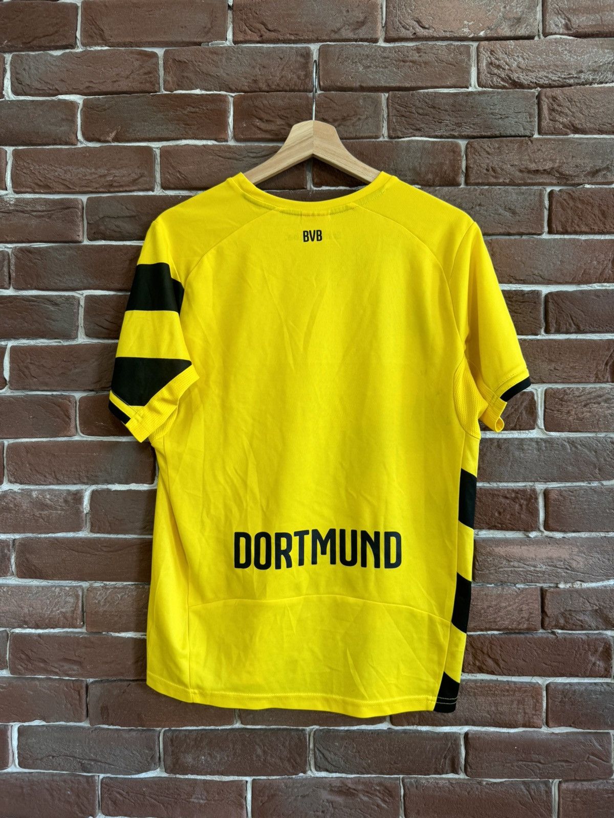 Puma Vintage 00s Puma Borussia Dortmund BVB S Football Kit Jersey Size US S / EU 44-46 / 1 - 2 Thumbnail