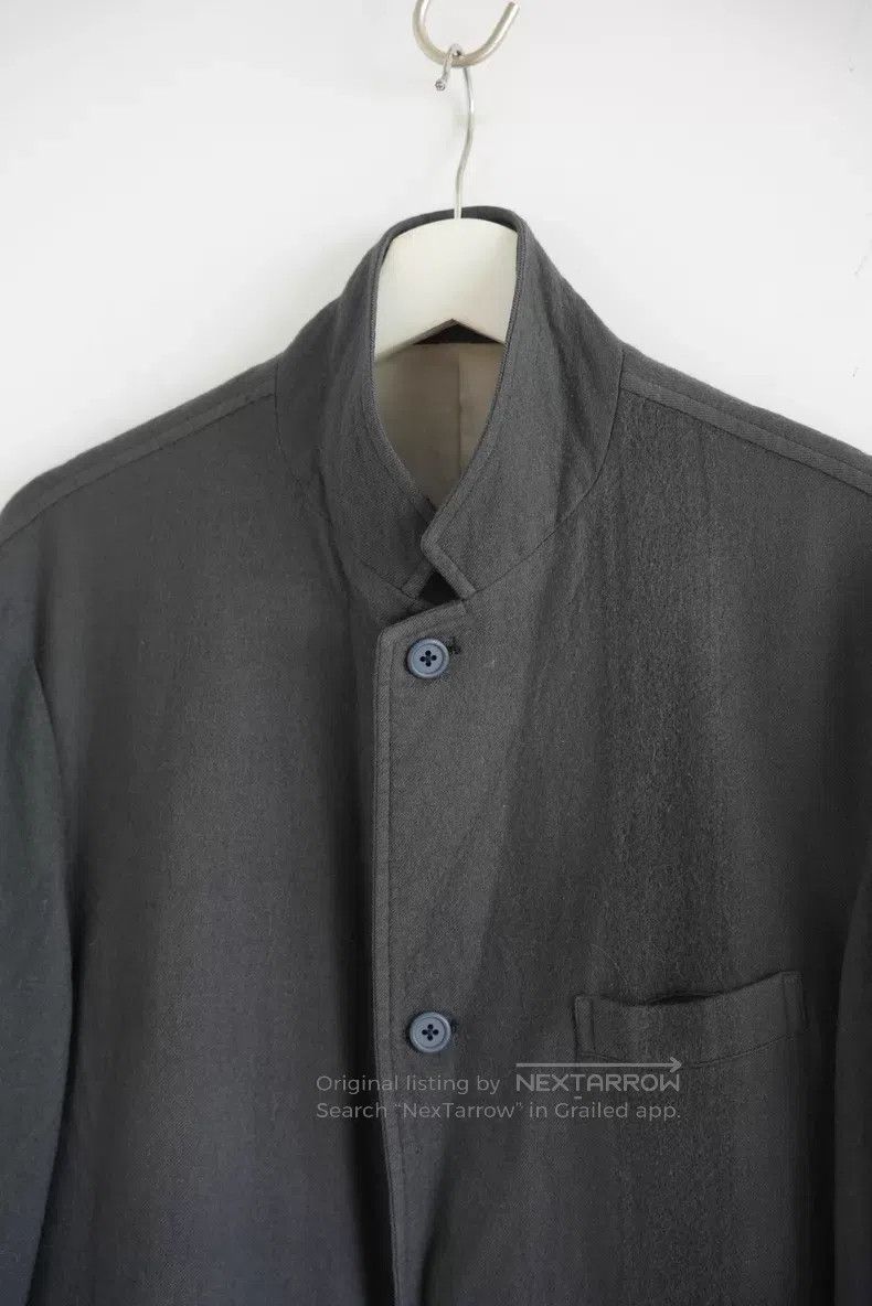 Yohji Yamamoto Yohji Yamamoto size 2 Cotton dyed wool blazer Size 36S - 4 Thumbnail